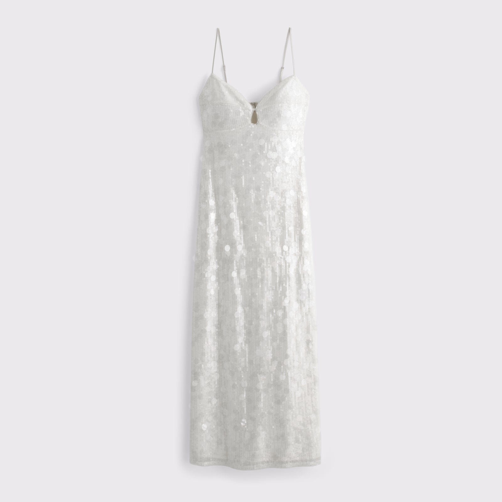 Abercrombie Sequin Cutout Midi Dress