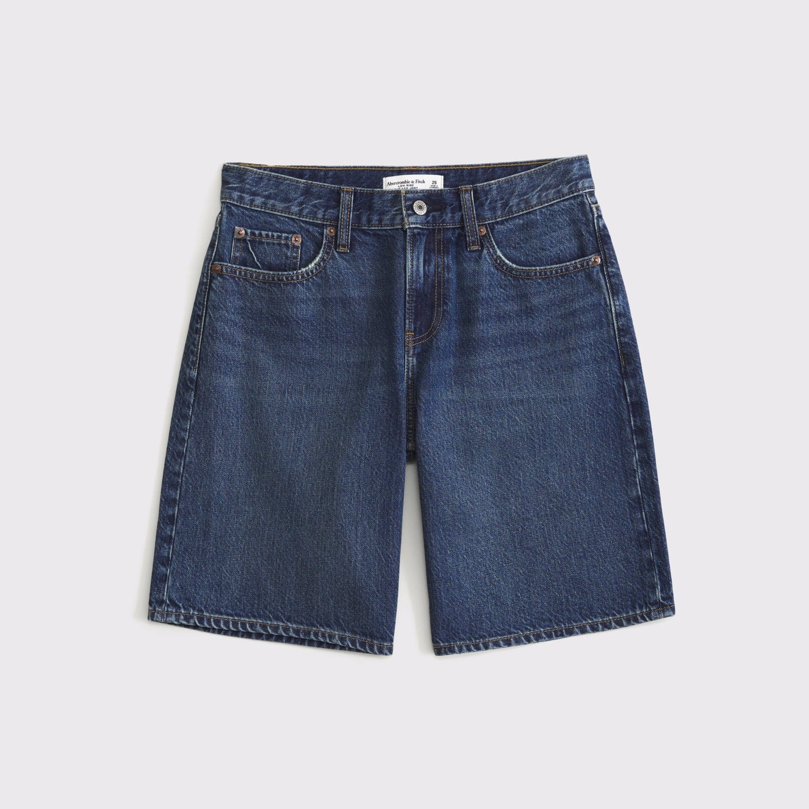 Abercrombie Low Rise Denim Bermuda Jort