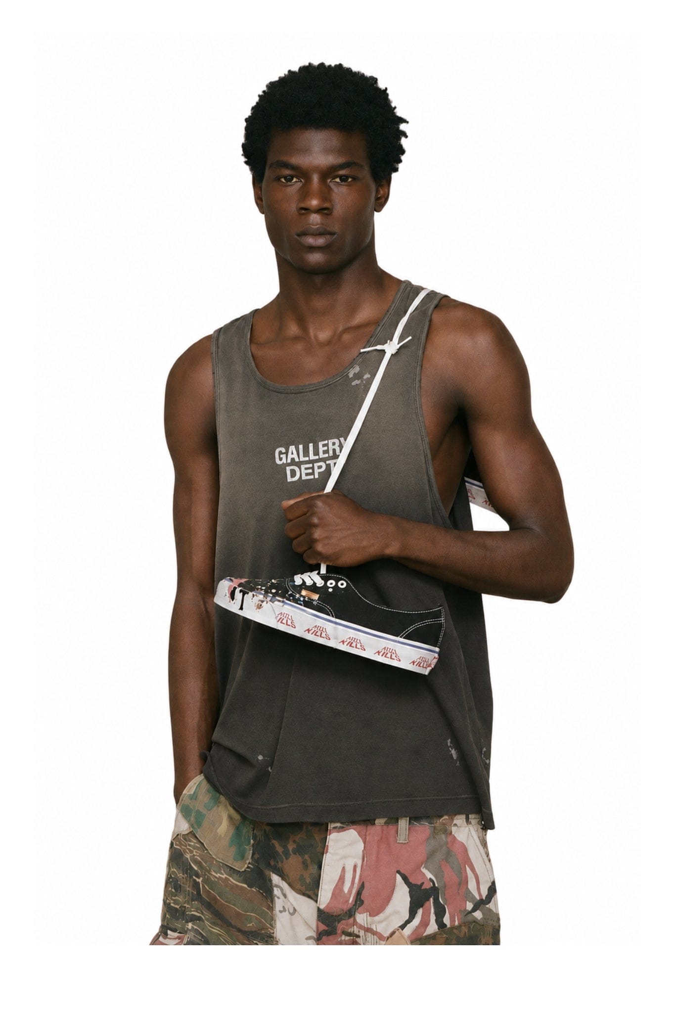 Gallery Dept Sun Tank Sun Faded Black