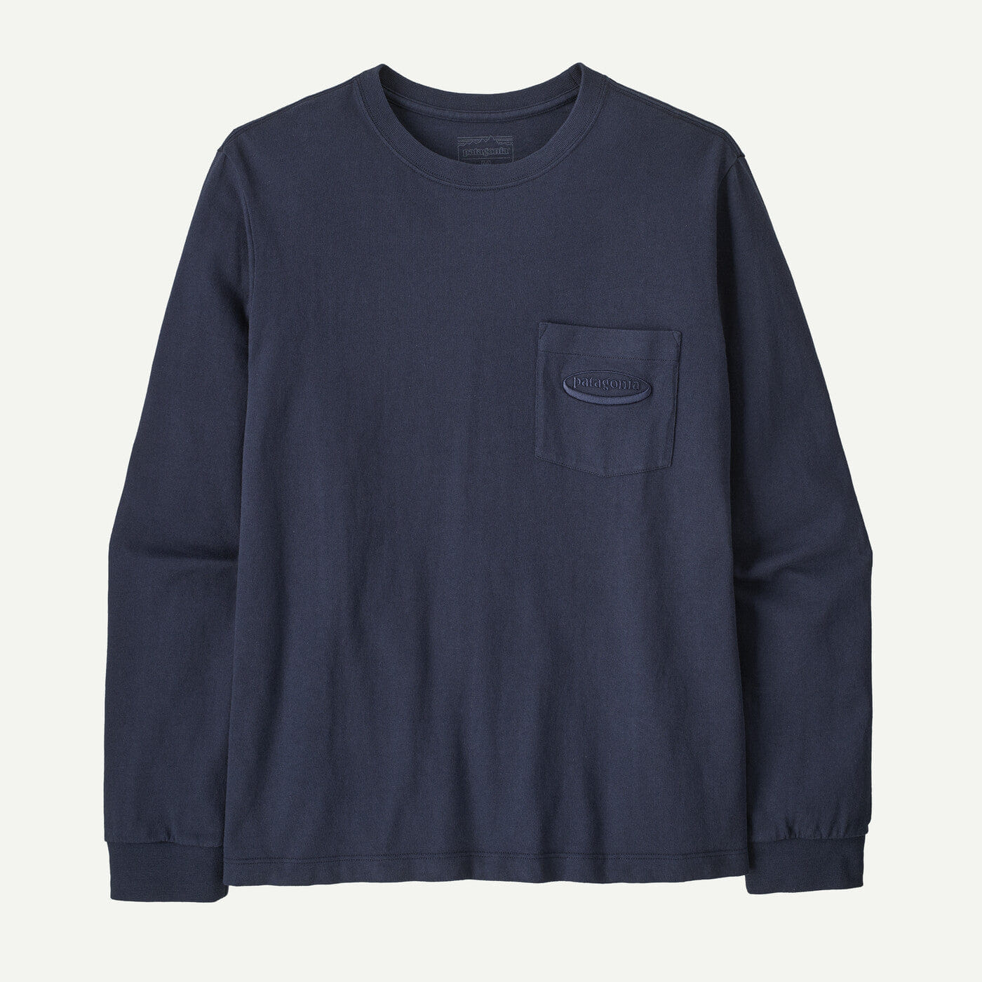 Patagonia M'S Long-Sleeved Midweight '95 Oval Logo Pocket Tee
