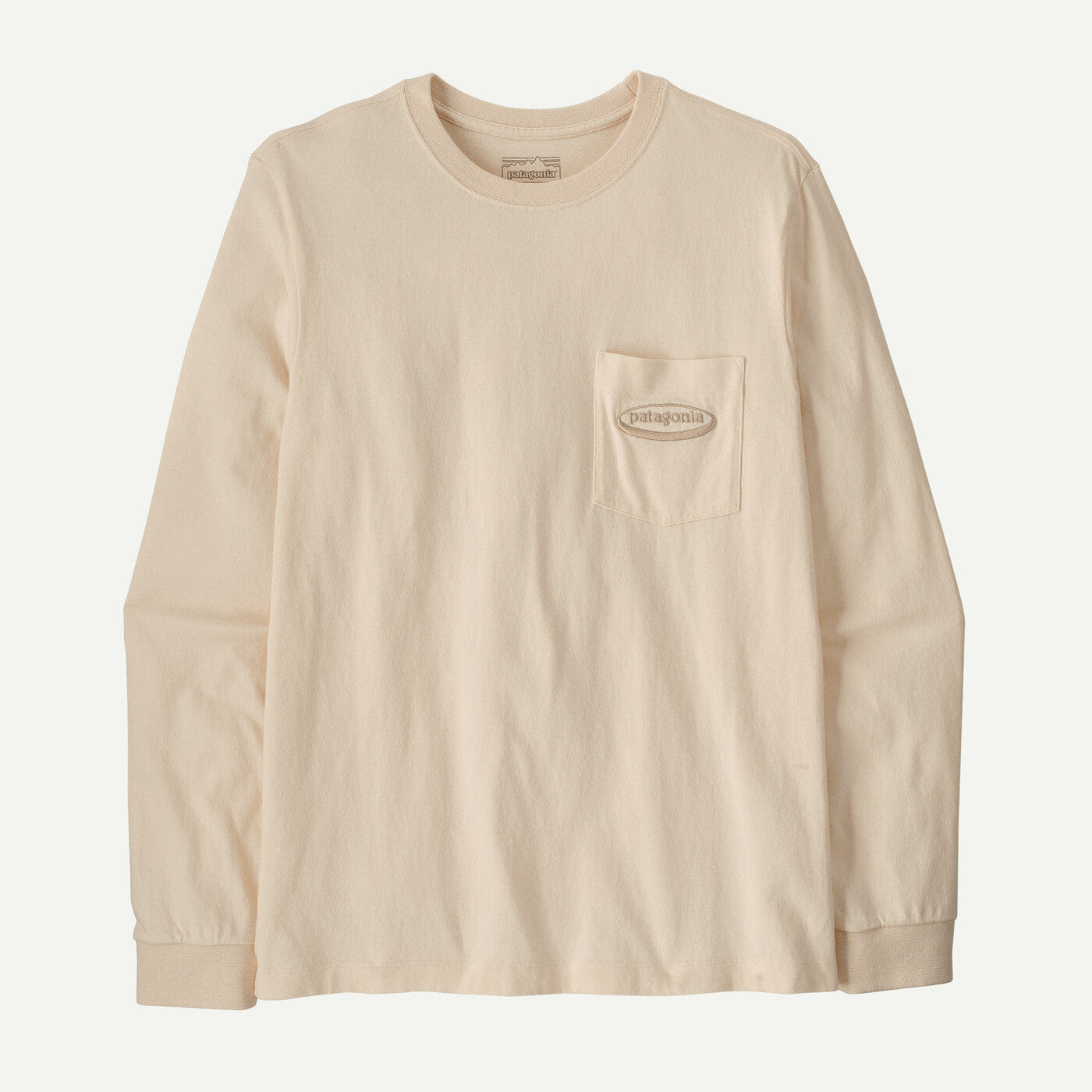 Patagonia M'S Long-Sleeved Midweight '95 Oval Logo Pocket Tee