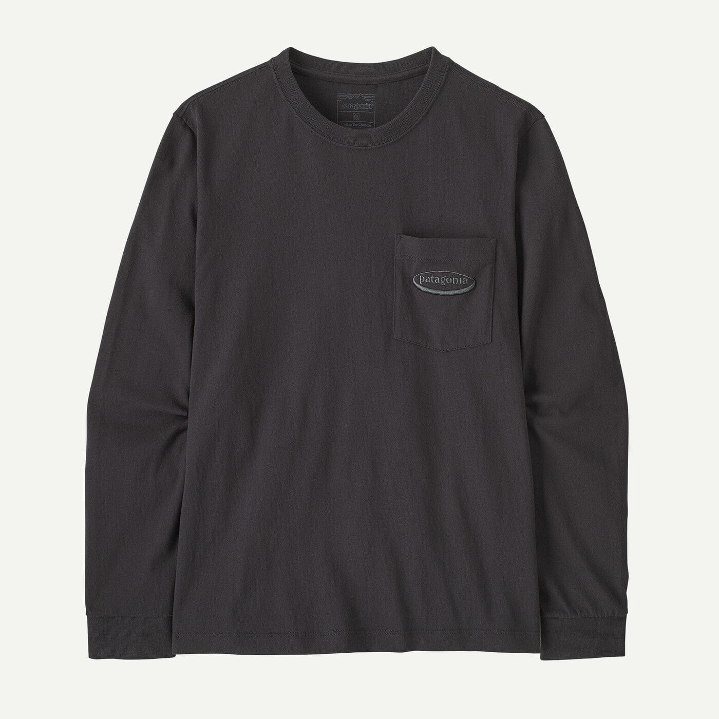 Patagonia M'S Long-Sleeved Midweight '95 Oval Logo Pocket Tee