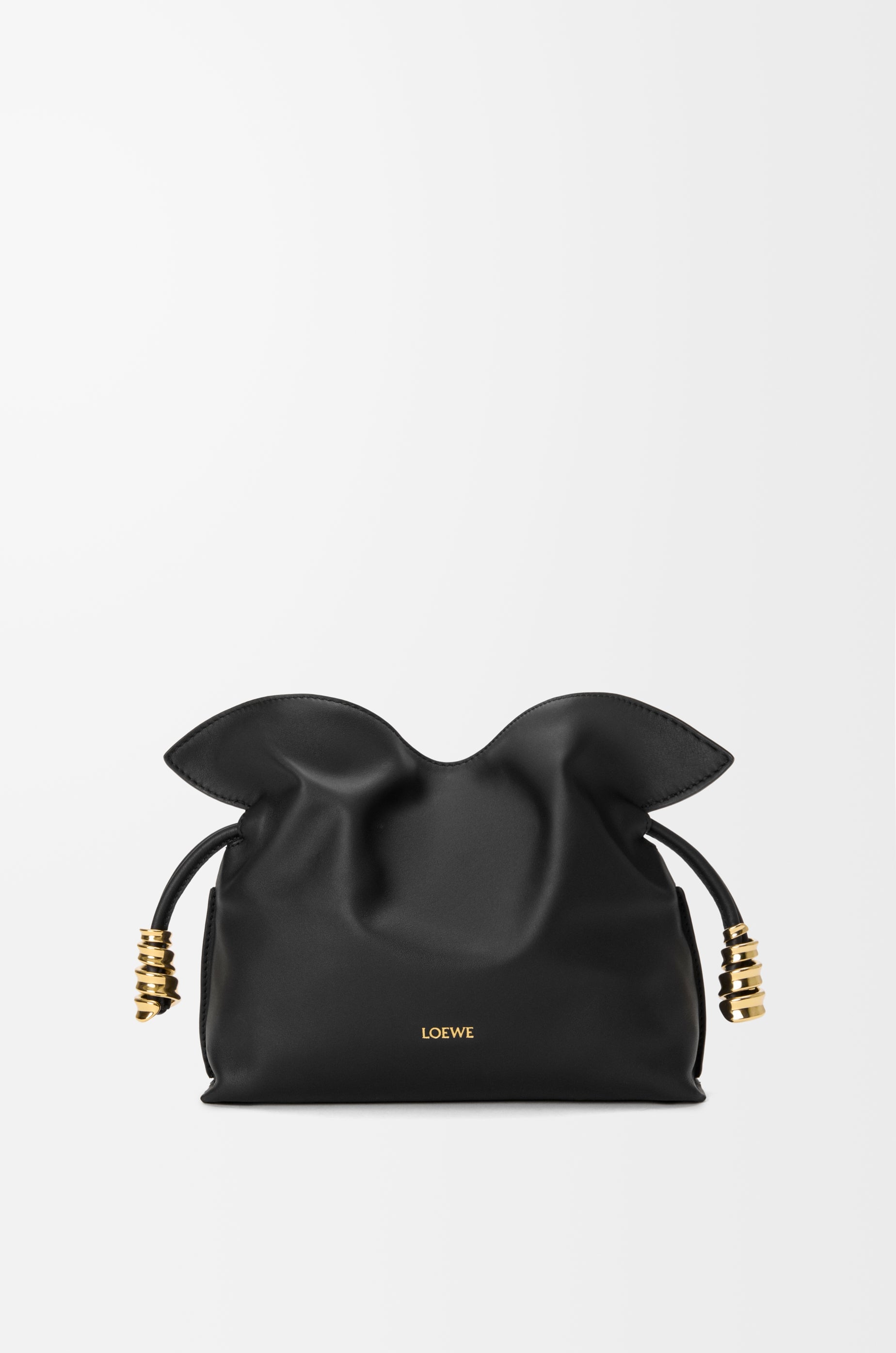Loewe Mini Coil Flamenco clutch in nappa calfskin