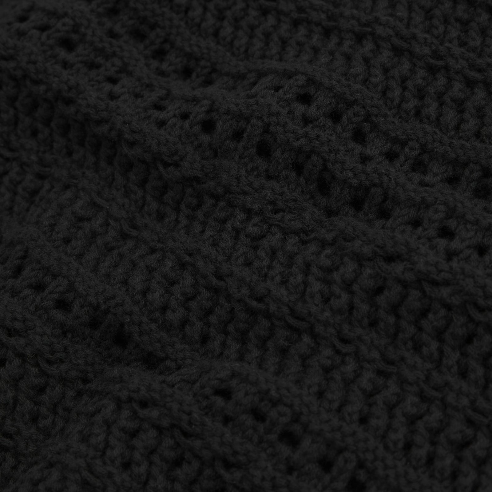 Abercrombie Open-Stitch Textural Crew Sweater