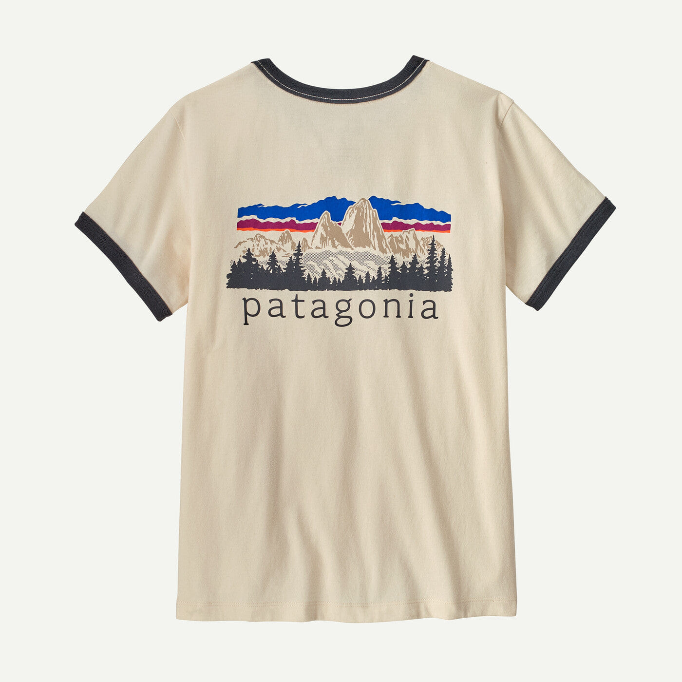 Patagonia W'S Fitz Roy Foothills Ringer Tee