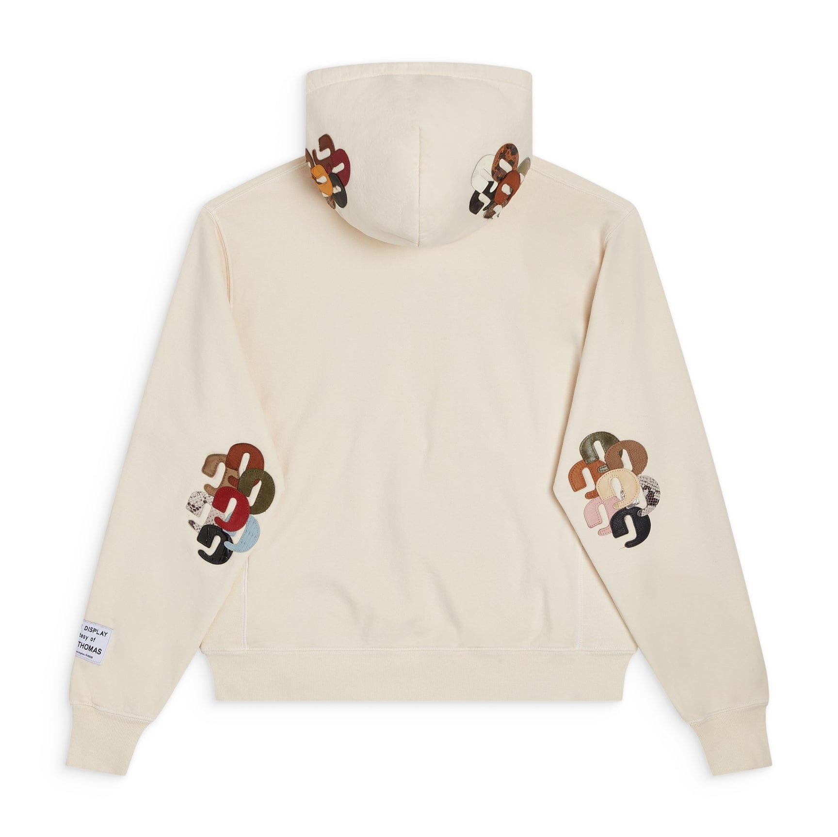 Gallery Dept G-Patch Fucked Up Logo Hoodie Cream