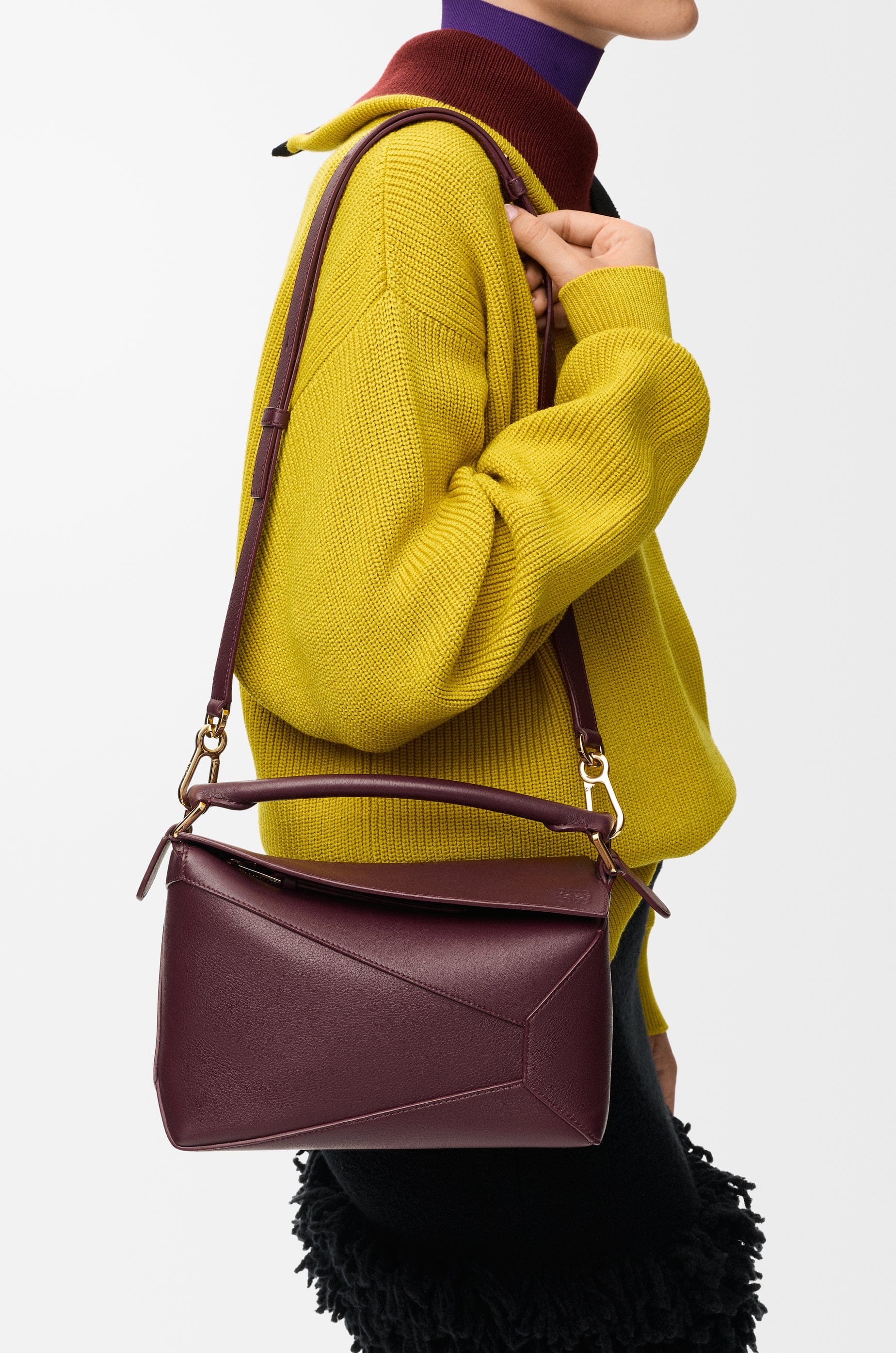 Loewe Small Puzzle Edge bag in classic calfskin
