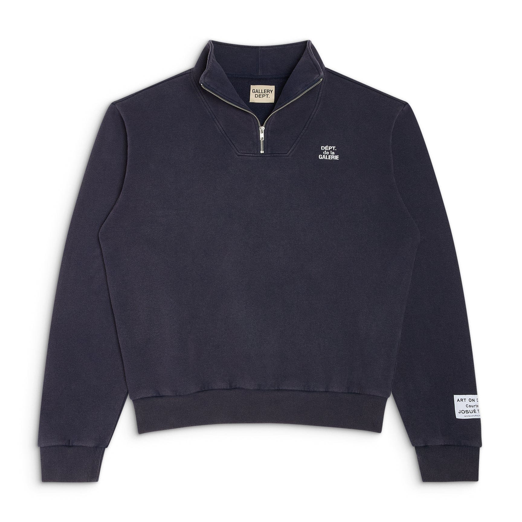 Gallery Dept 1/4 Zip Pullover Navy