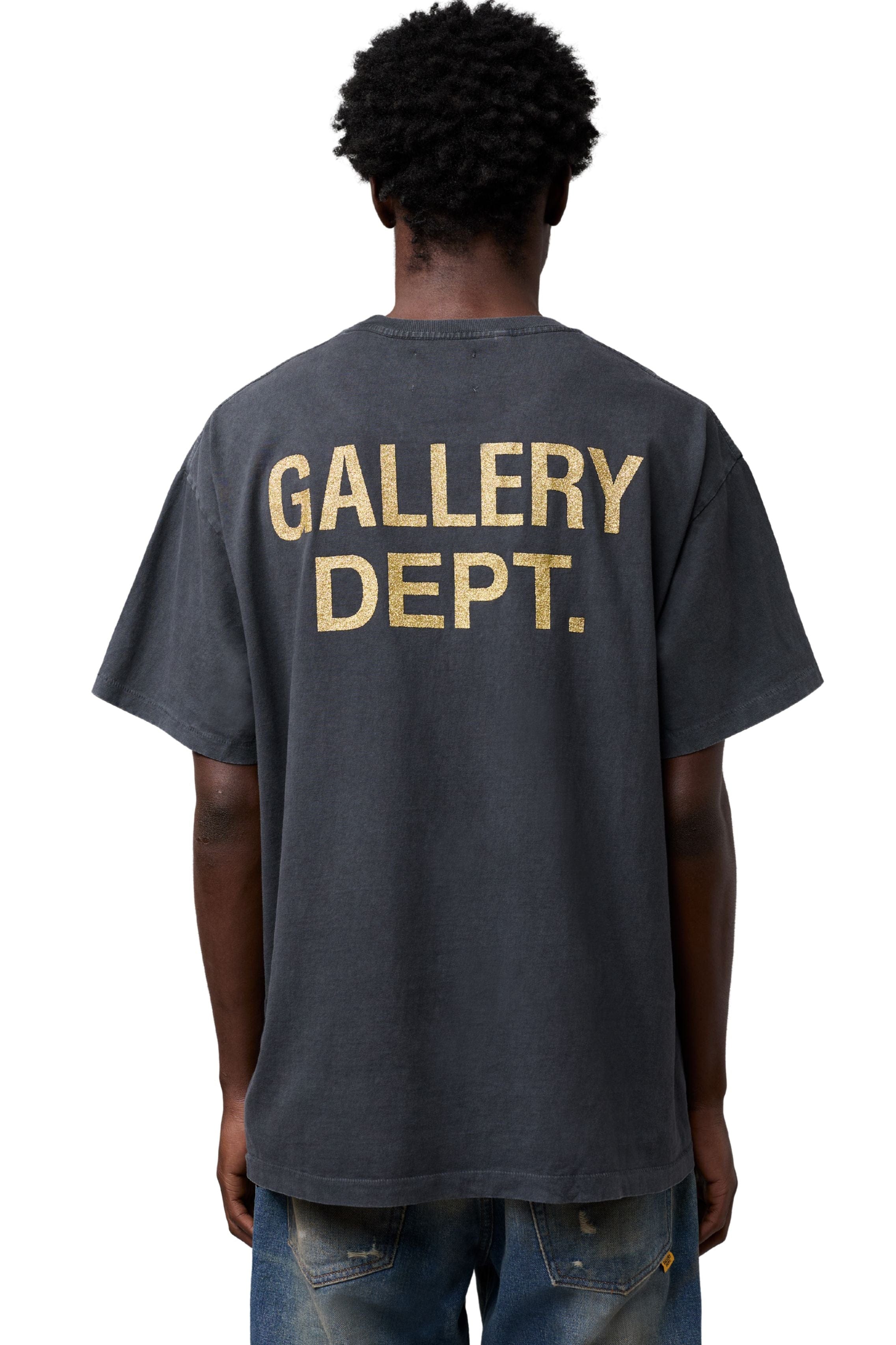 Gallery Dept Oct Biker Dog Tee Vintage Black