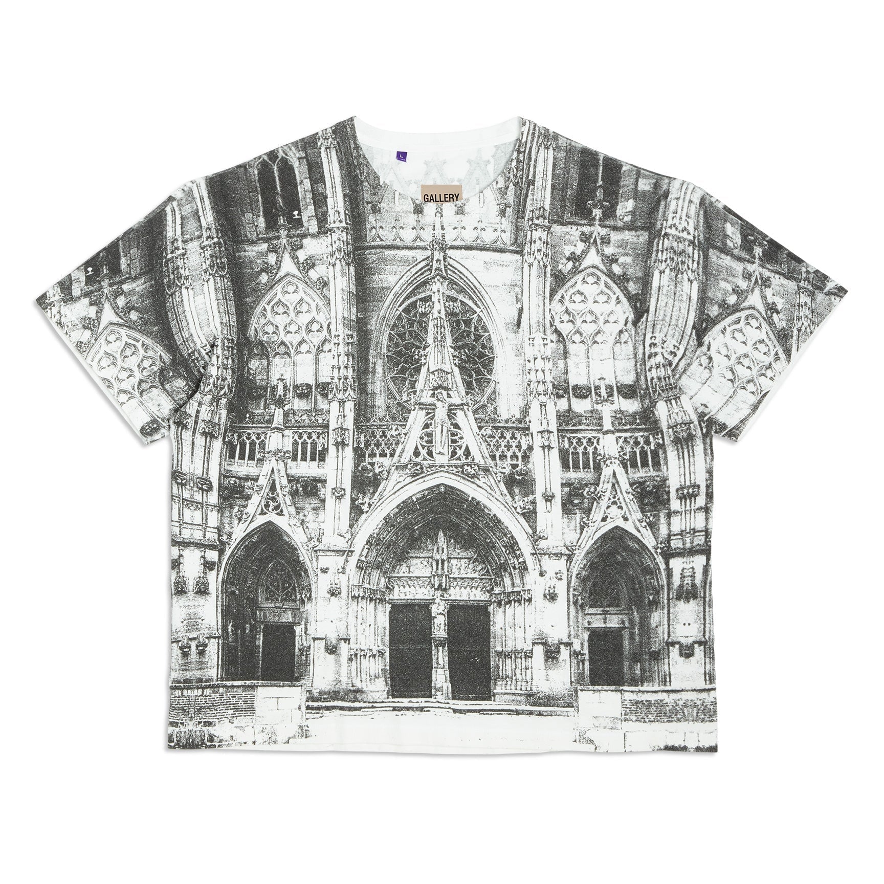 Gallery Dept Postcard Tee Black/White