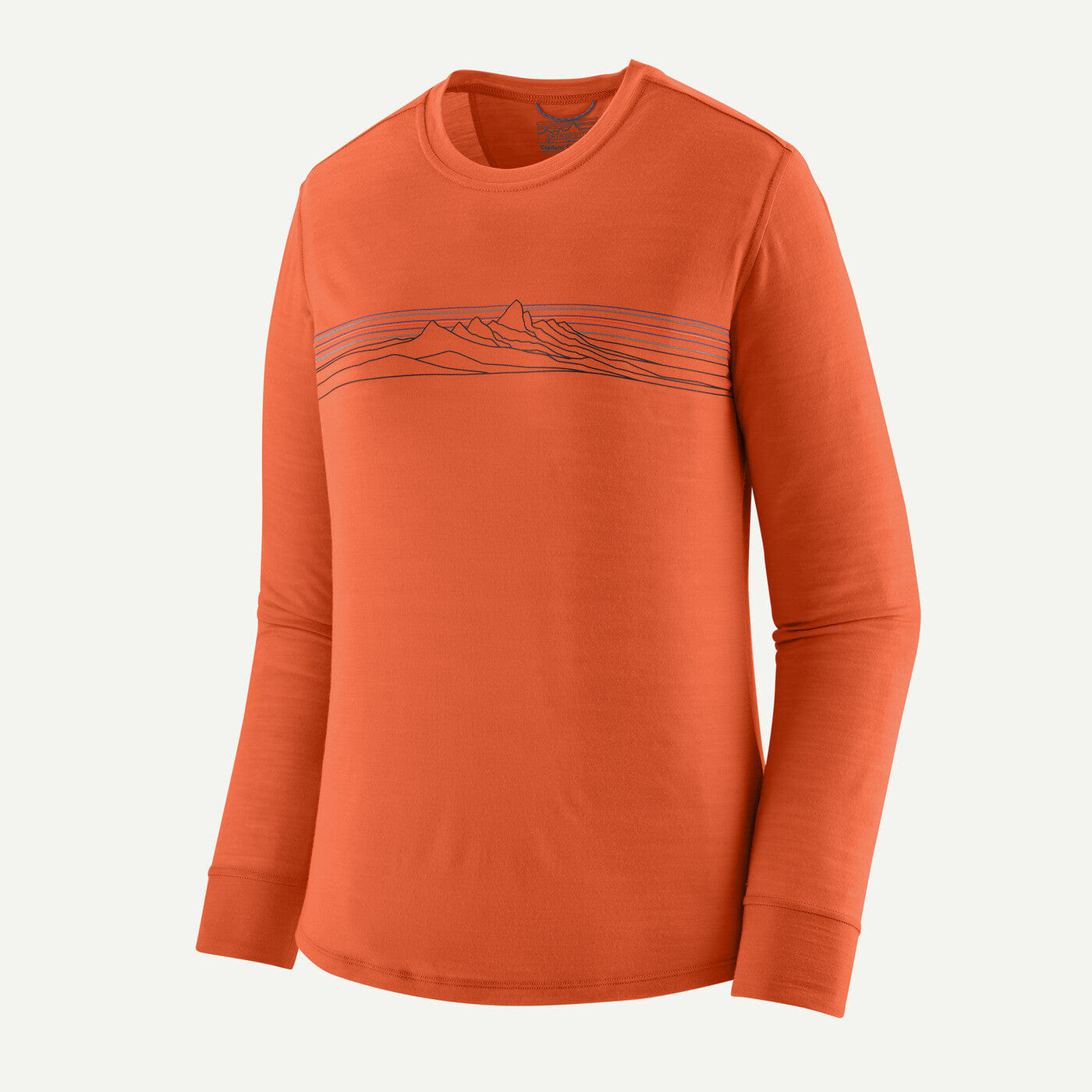 Patagonia W'S Long-Sleeved Capilene® Cool Merino-Blend Graphic Shirt
