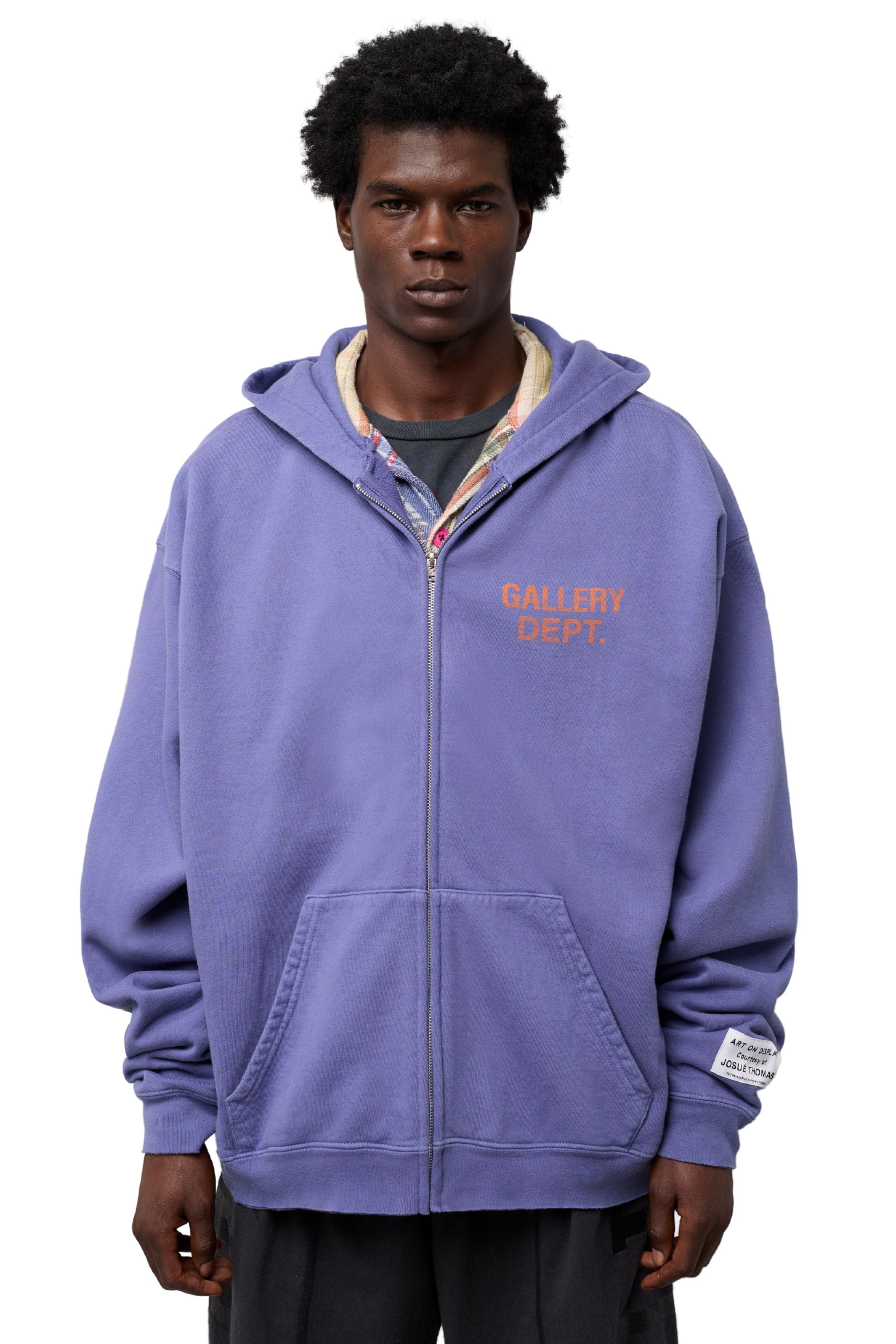 Gallery Dept 90'S Full Zip Washed Violet