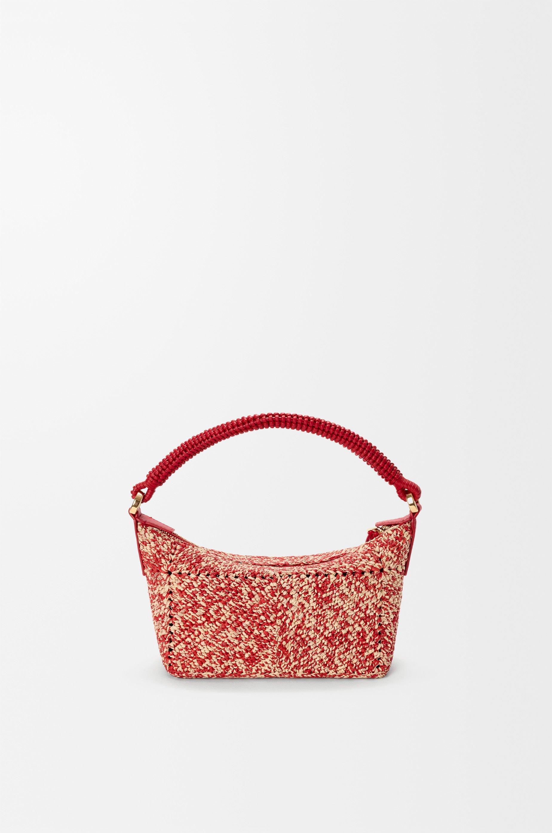 Loewe Cala mini bag in melange raffia