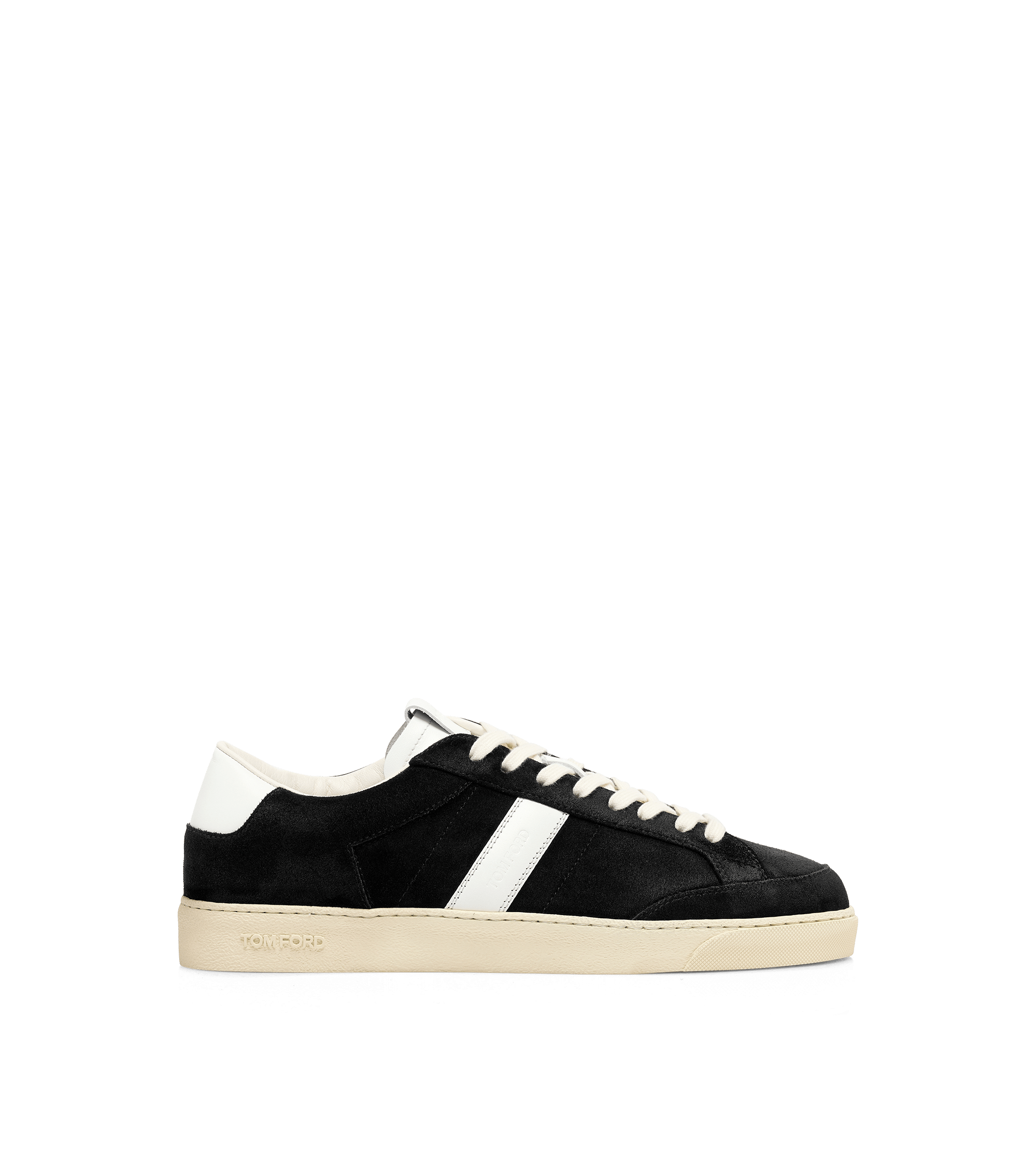 Tom Ford Grain Leather And Suede Blake Sneaker