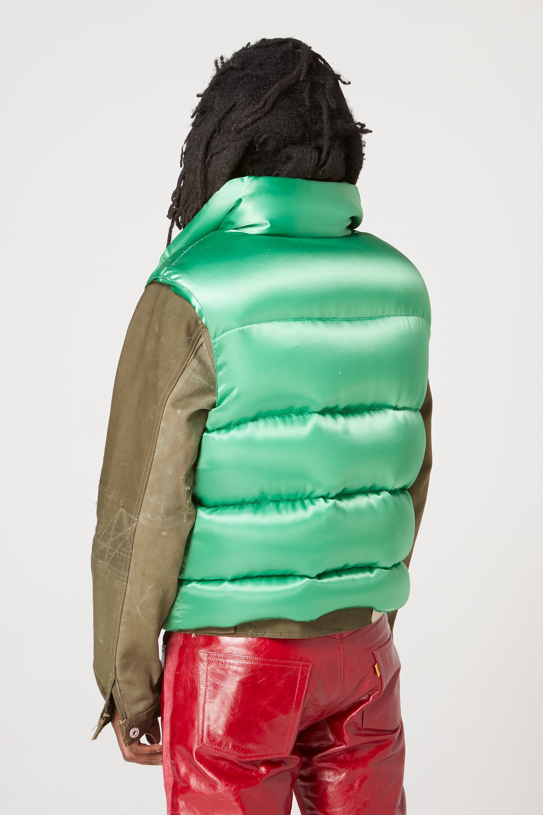 Gallery Dept Puff Vest Green