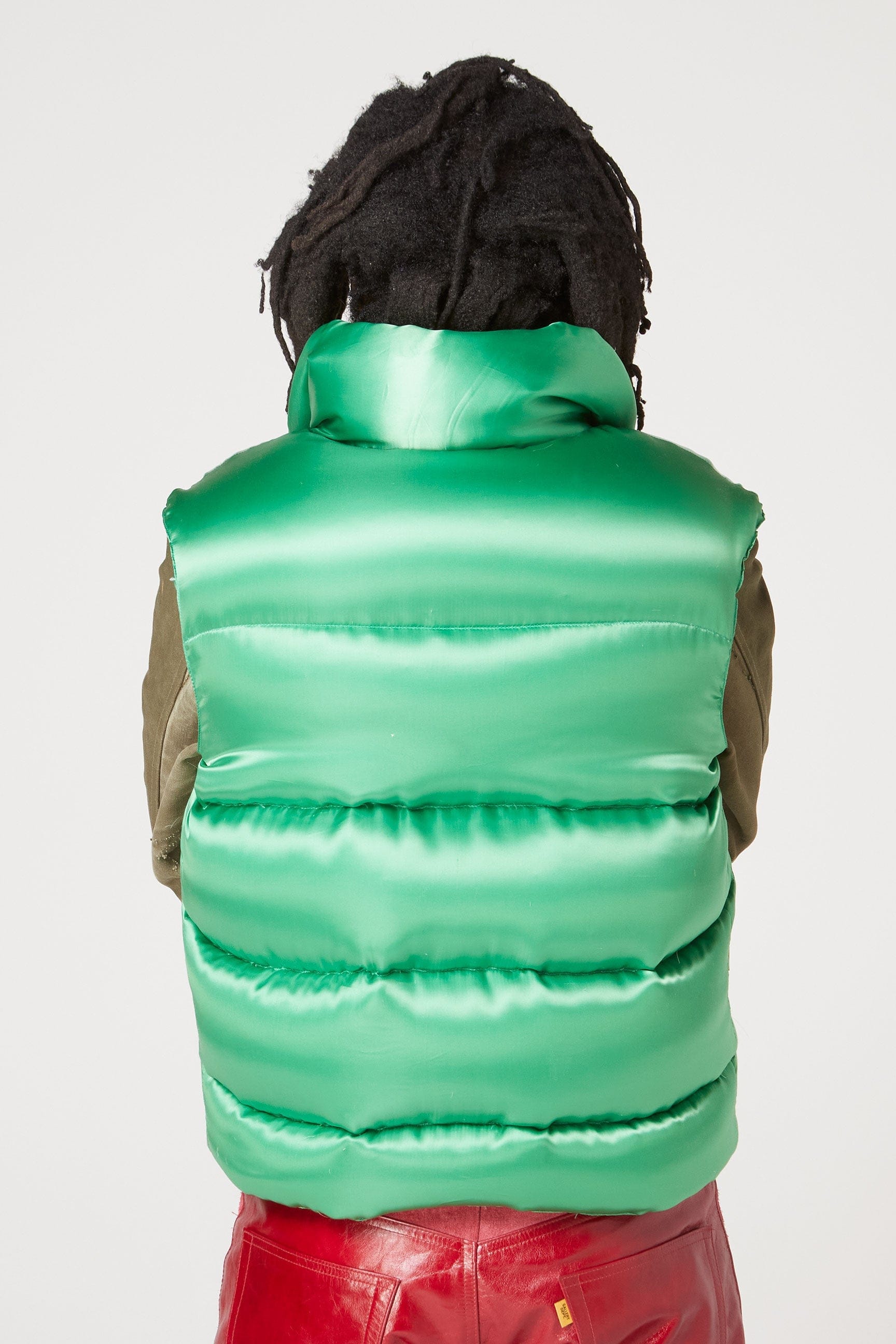 Gallery Dept Puff Vest Green
