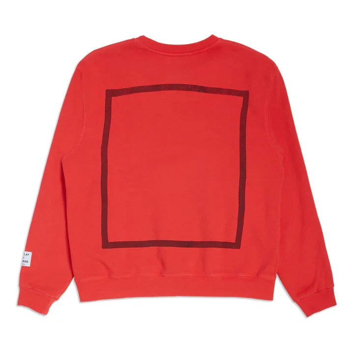 Gallery Dept Musique Crewneck Sweatshirt Red