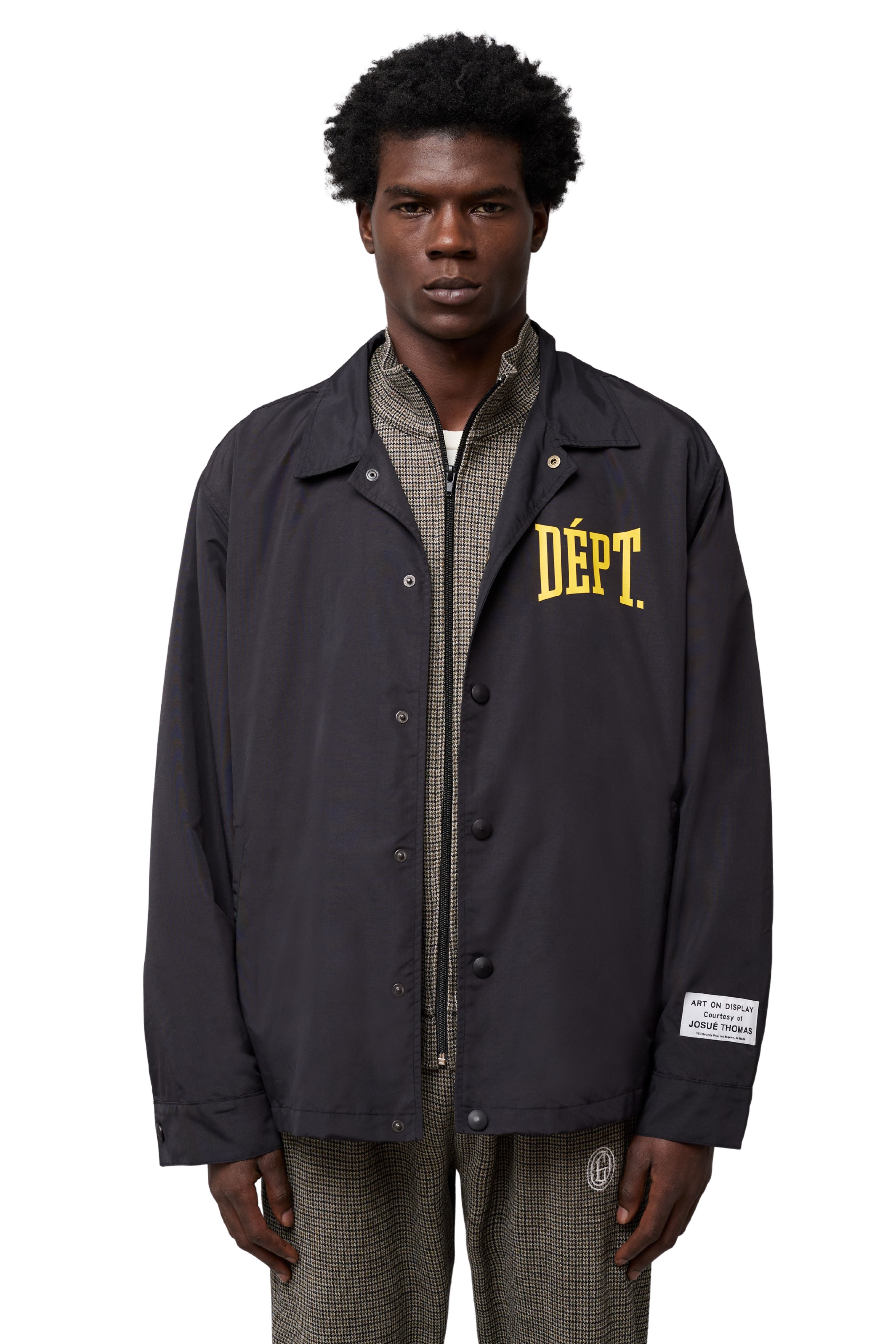 Gallery Dept Dépt. Coach Jacket Black