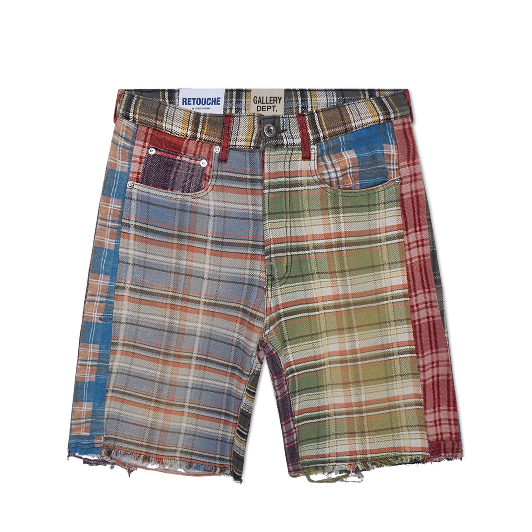 Gallery Dept Marley Retouche Shorts Multi Plaid