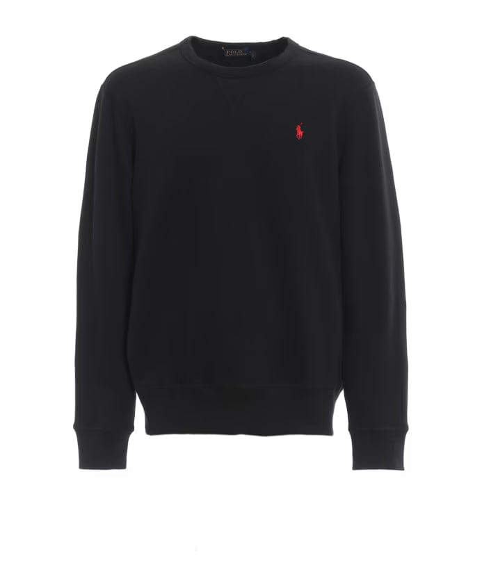 Polo Ralph Lauren Black Crew Knit Sweater