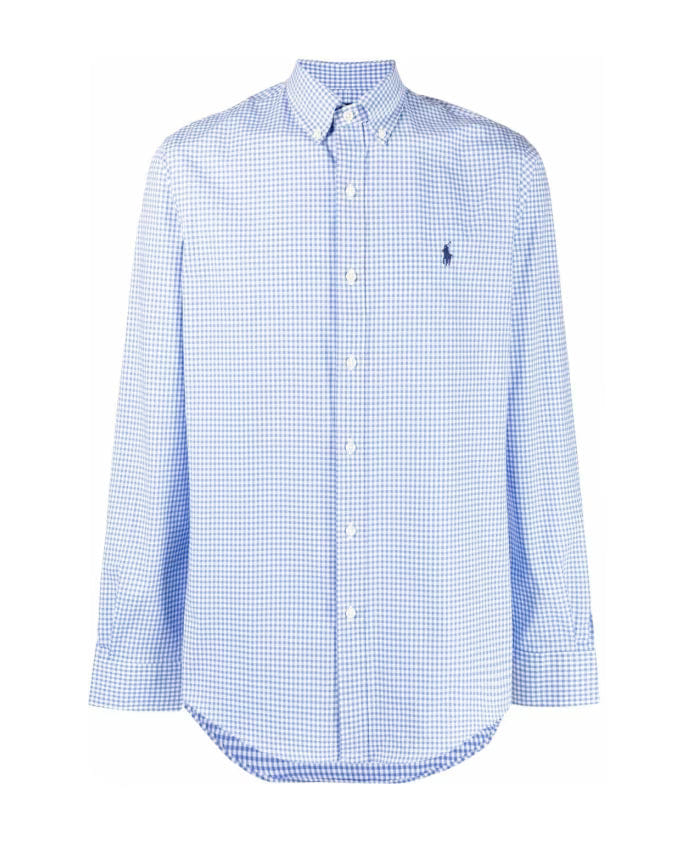 Ralph Lauren Clear Blue Silk Shirt