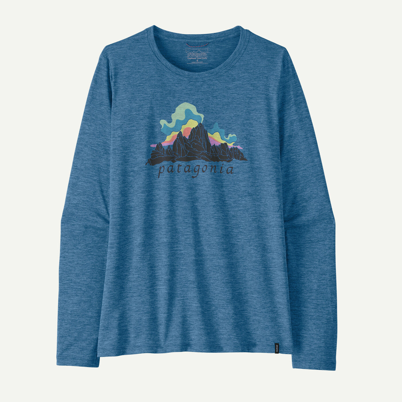 Patagonia W'S Long-Sleeved Capilene® Cool Daily Shirt - Fitz Roy Nimbus
