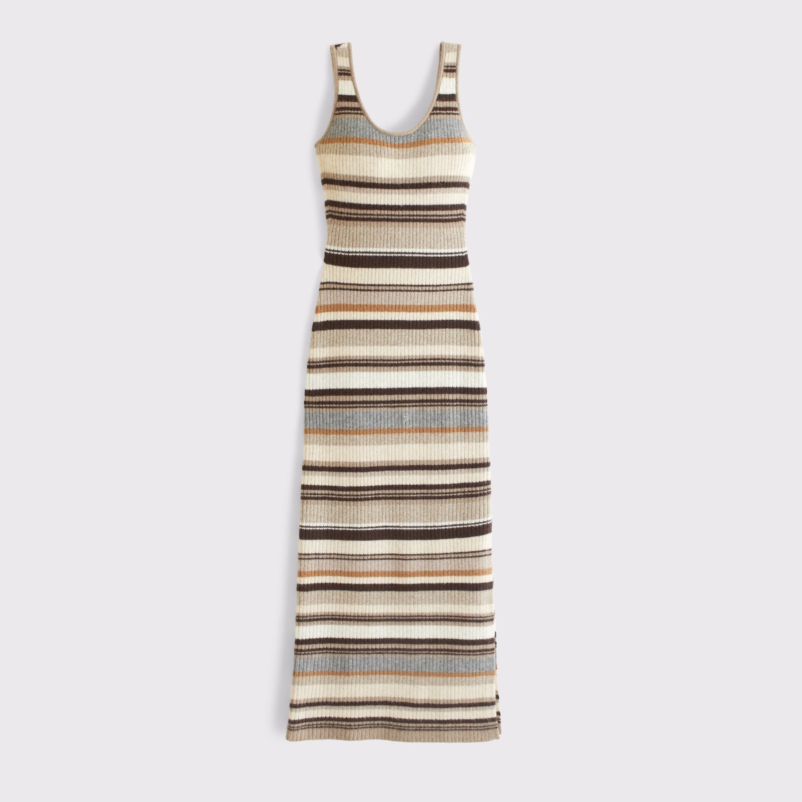 Abercrombie Merino Wool-Blend Scoop Neck Maxi Sweater Dress