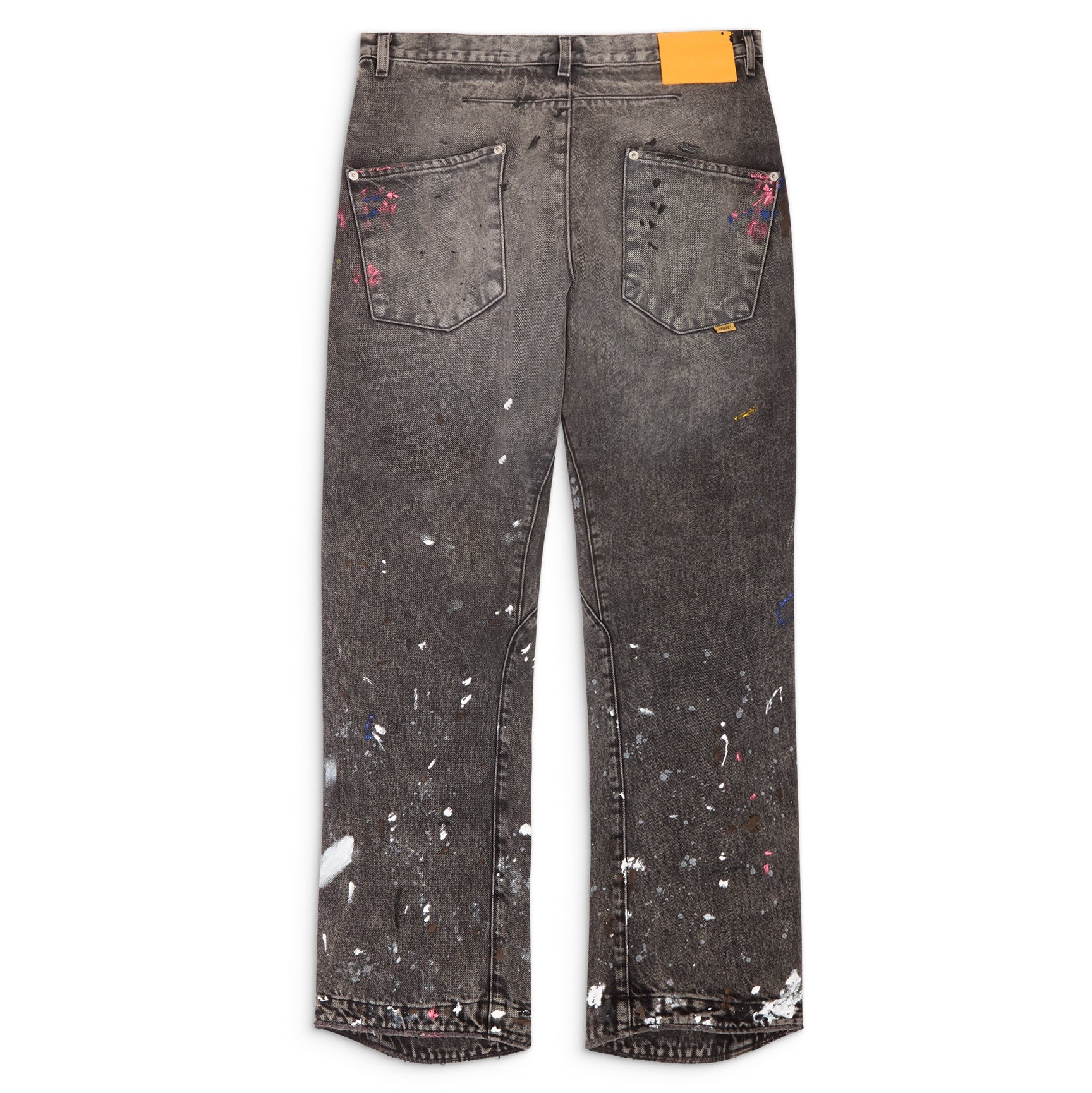 Gallery Dept Zip Denim Black W/ Paint