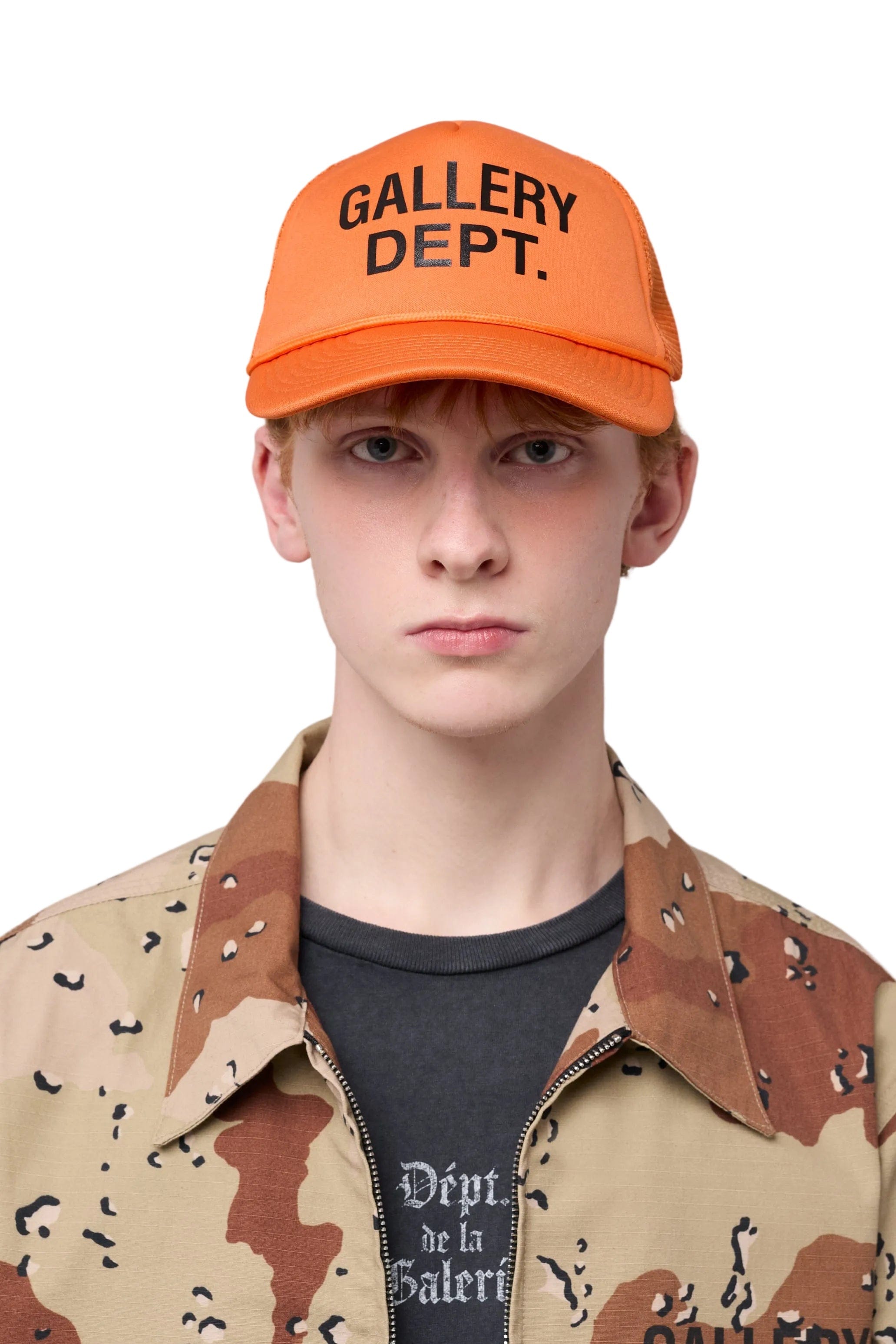 Gallery Dept Gd Trucker Cap Burnt Orange