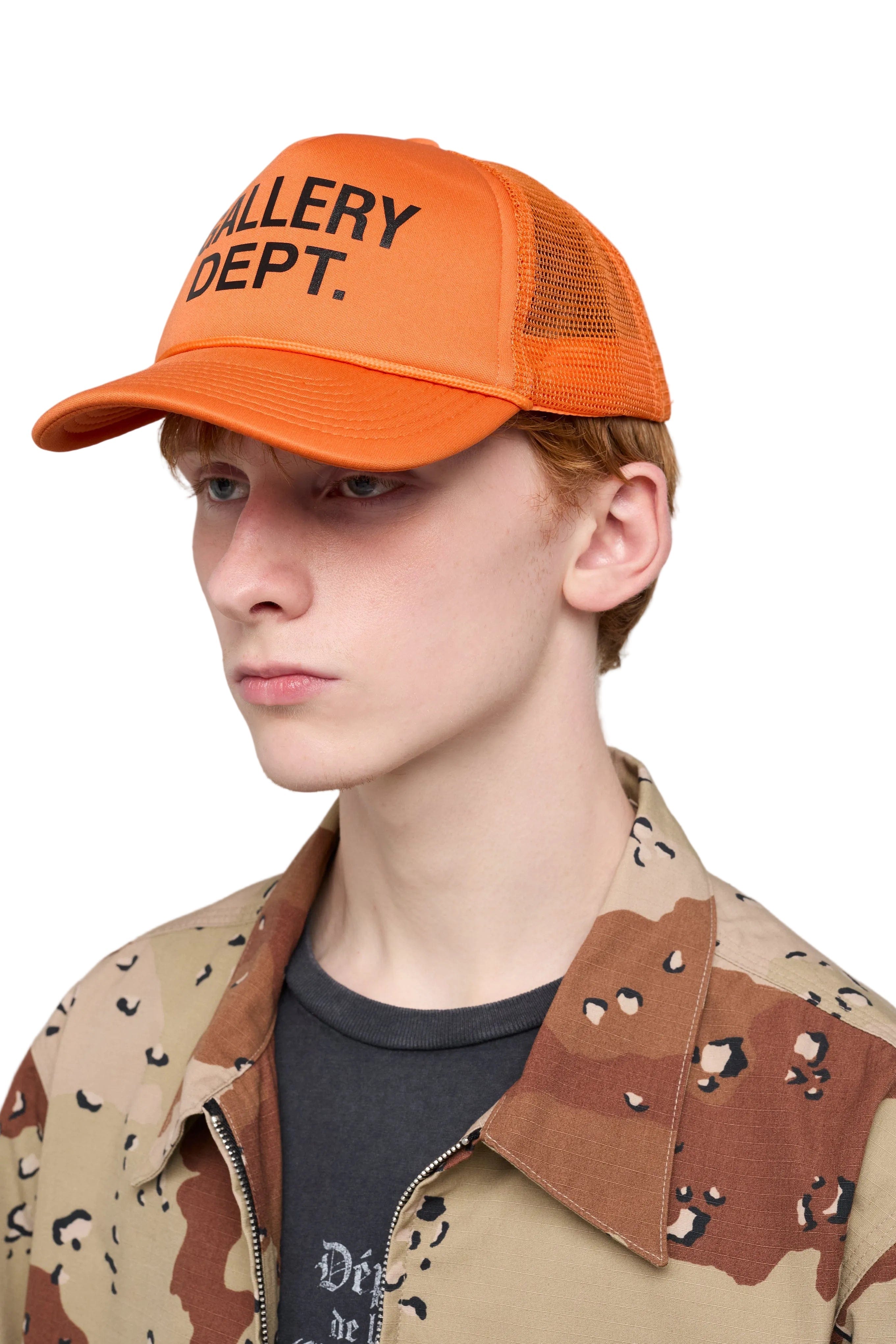 Gallery Dept Gd Trucker Cap Burnt Orange