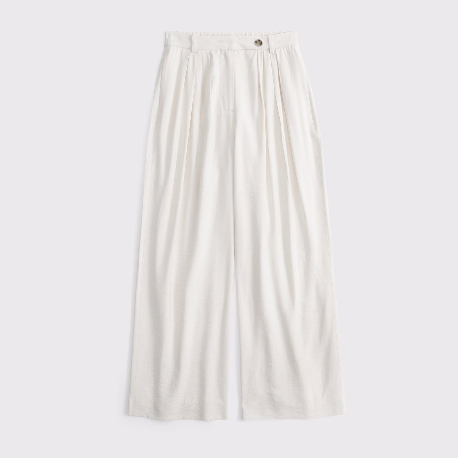 Abercrombie Curve Love High Rise Crepe Tailored Palazzo Pant