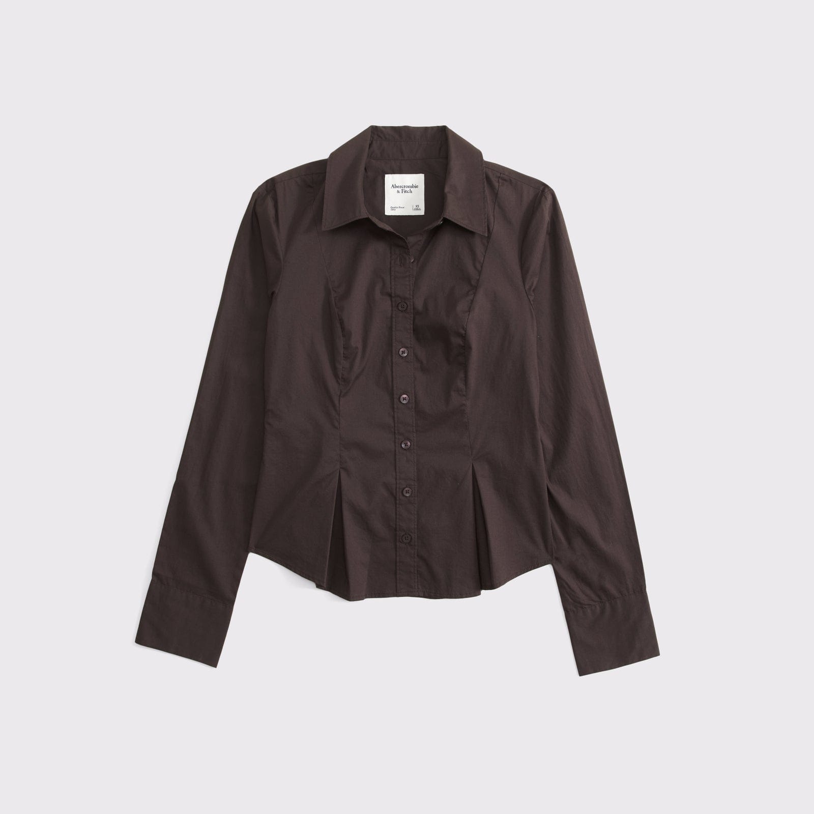 Abercrombie Cinched Poplin Shirt