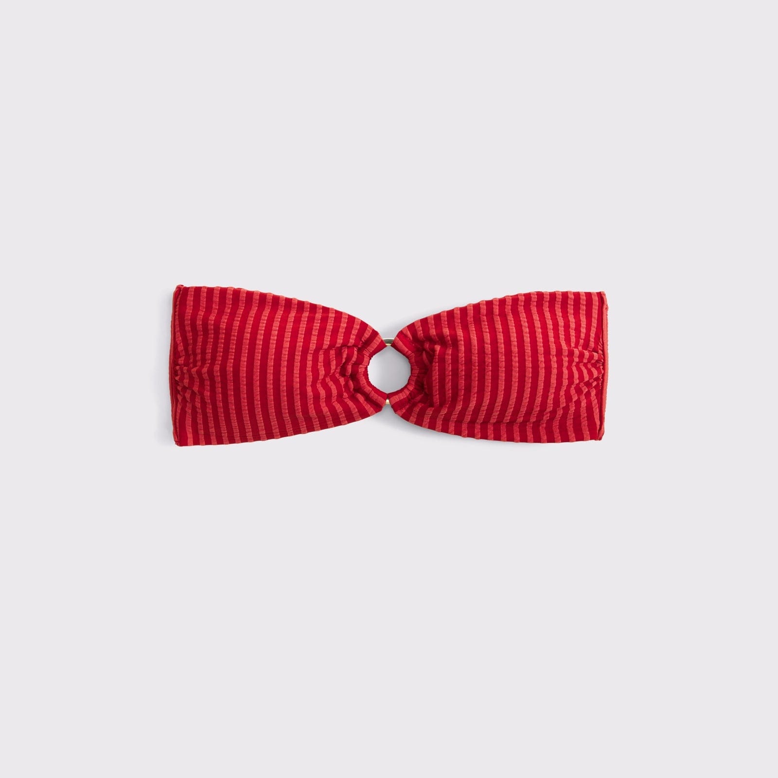 Abercrombie Seersucker Bandeau Bikini Top