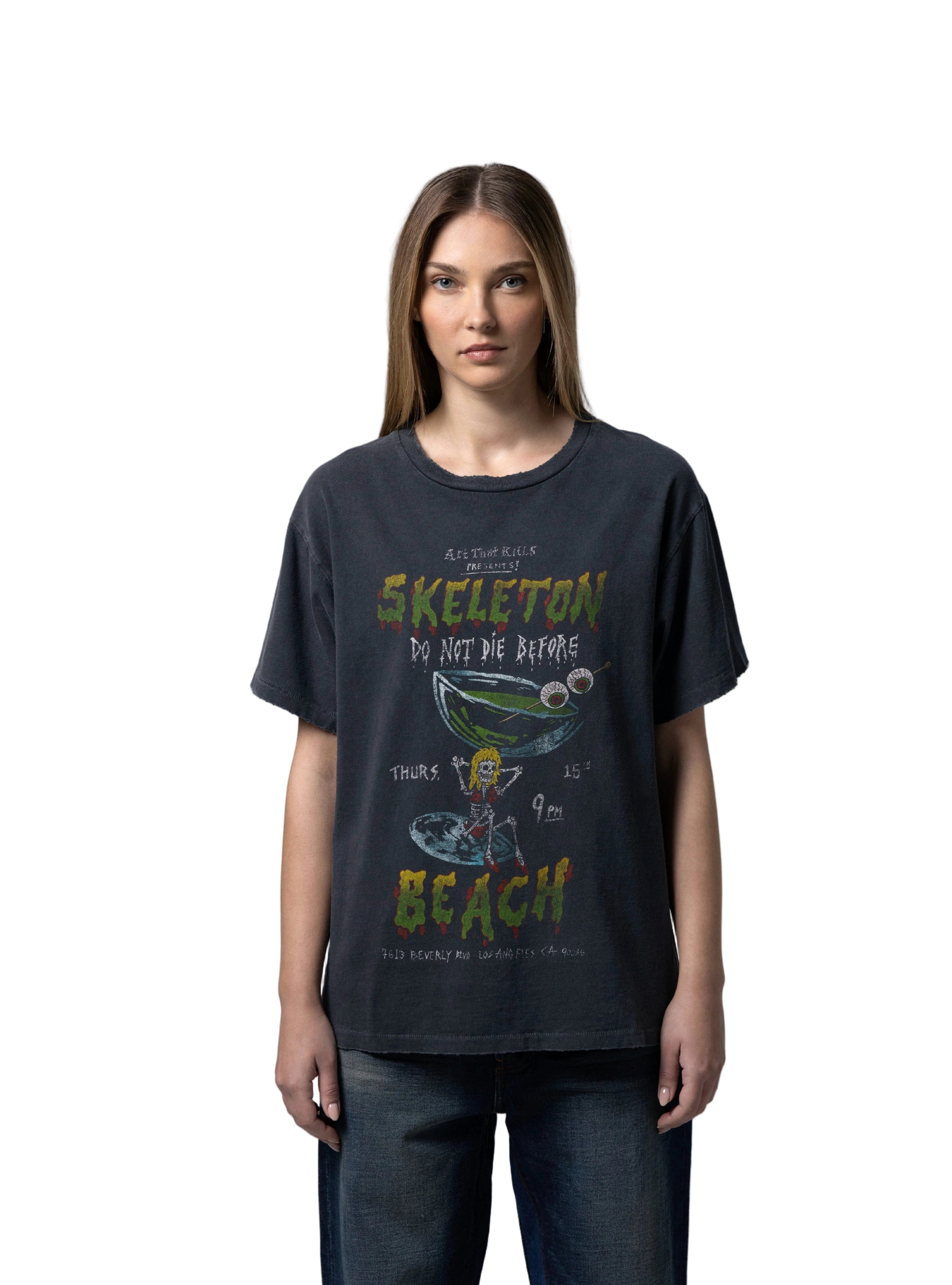 Gallery Dept Don'T Die Tee Vintage Black