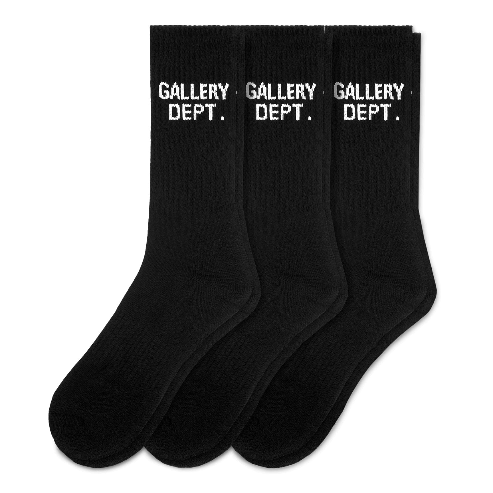 Gallery Dept Clean Black Socks - Set Of 3