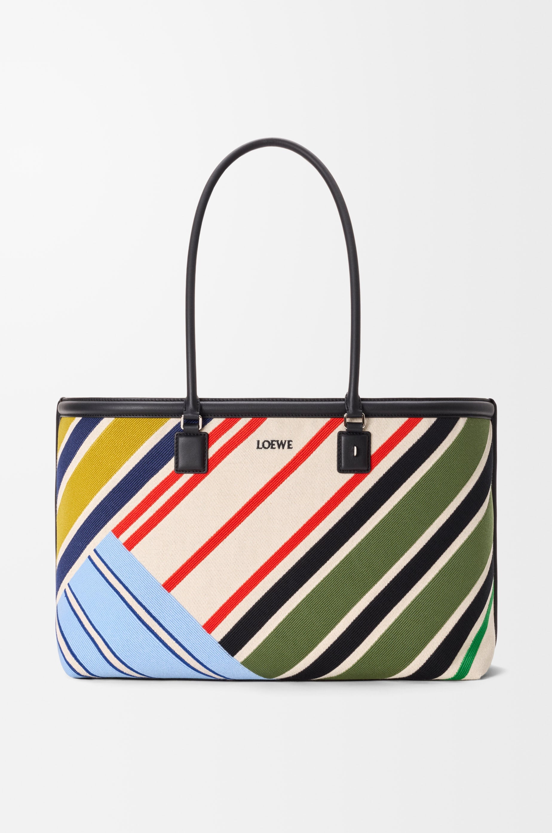 Loewe Large Verano tote in embroidered canvas