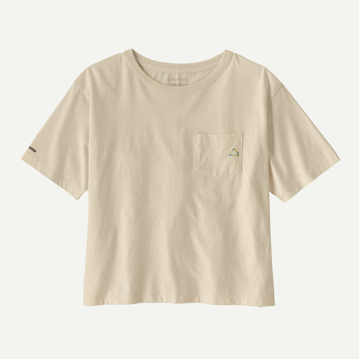 Patagonia W'S Fitz Roy Massif Easy-Cut Pocket Tee