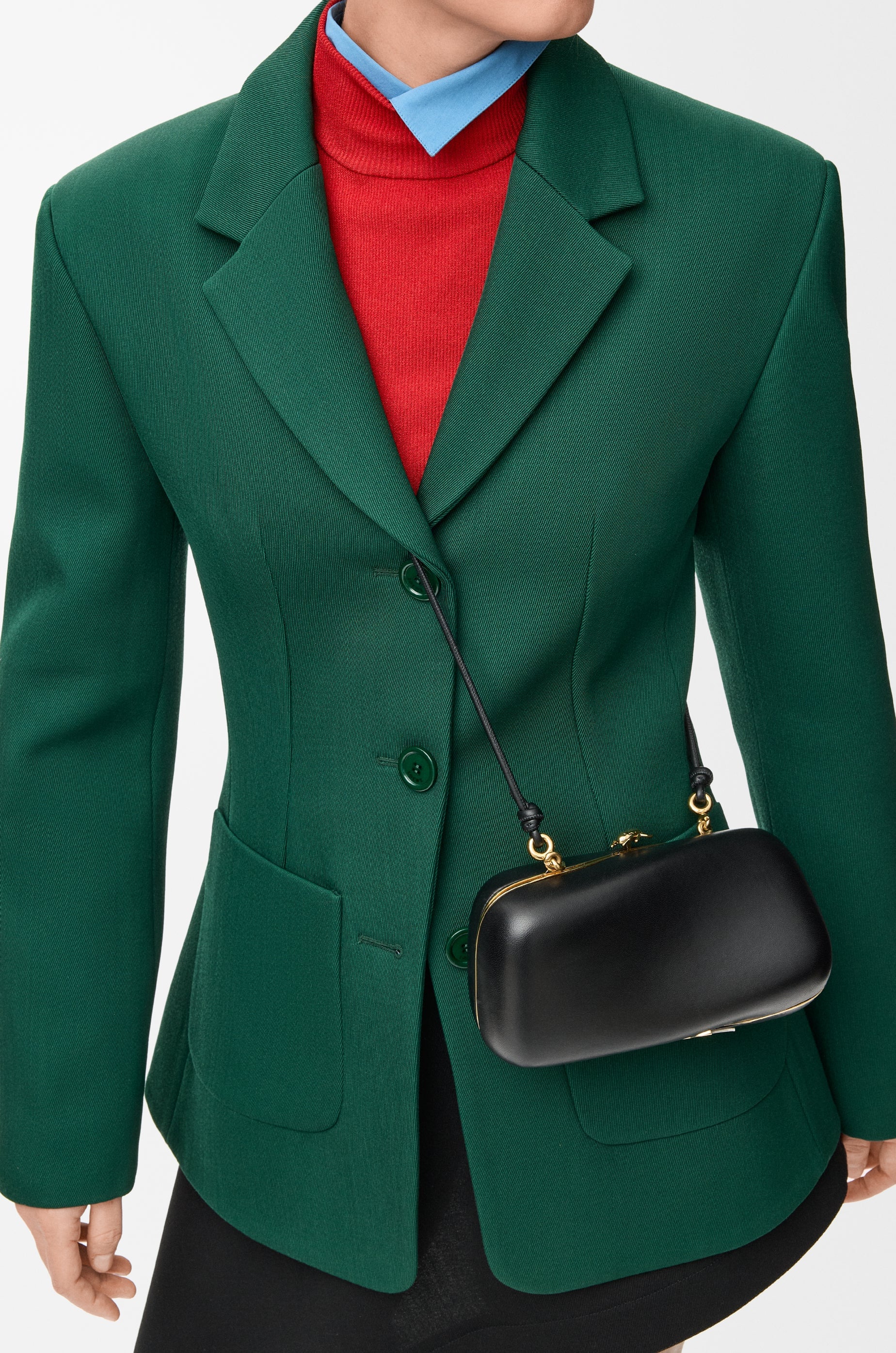 Loewe Twisted Minaudiere in nappa lambskin