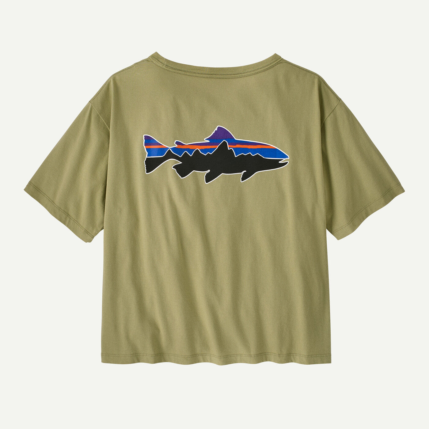 Patagonia W'S Fitz Roy Trout Easy-Cut T-Shirt
