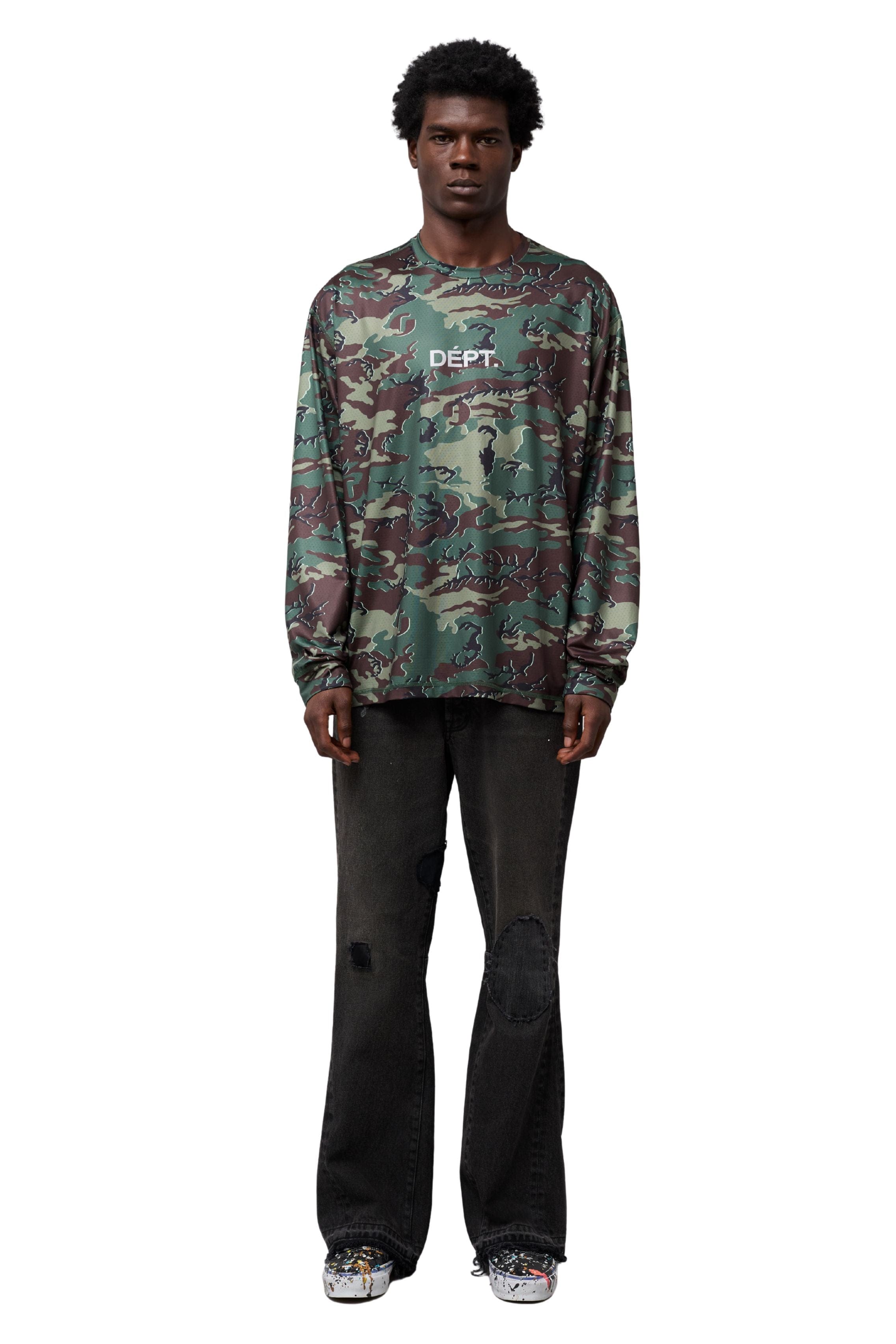 Gallery Dept Active Fitness L/S Erdl Camo