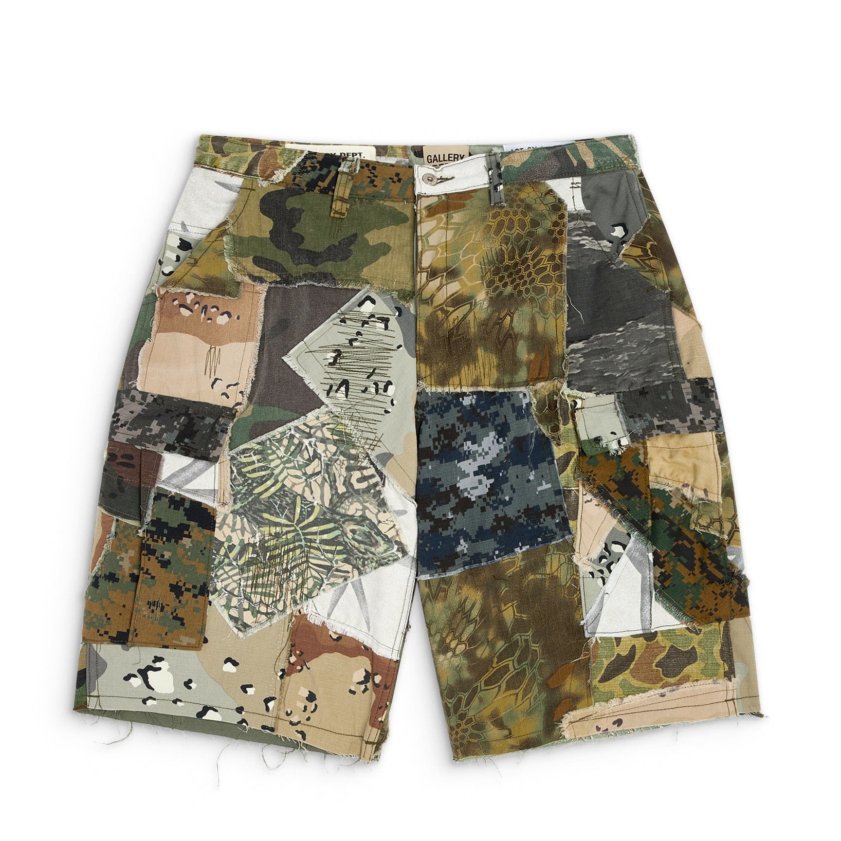 Gallery Dept Retouche Camo Patchwork Kenzie Short Mixed Camo