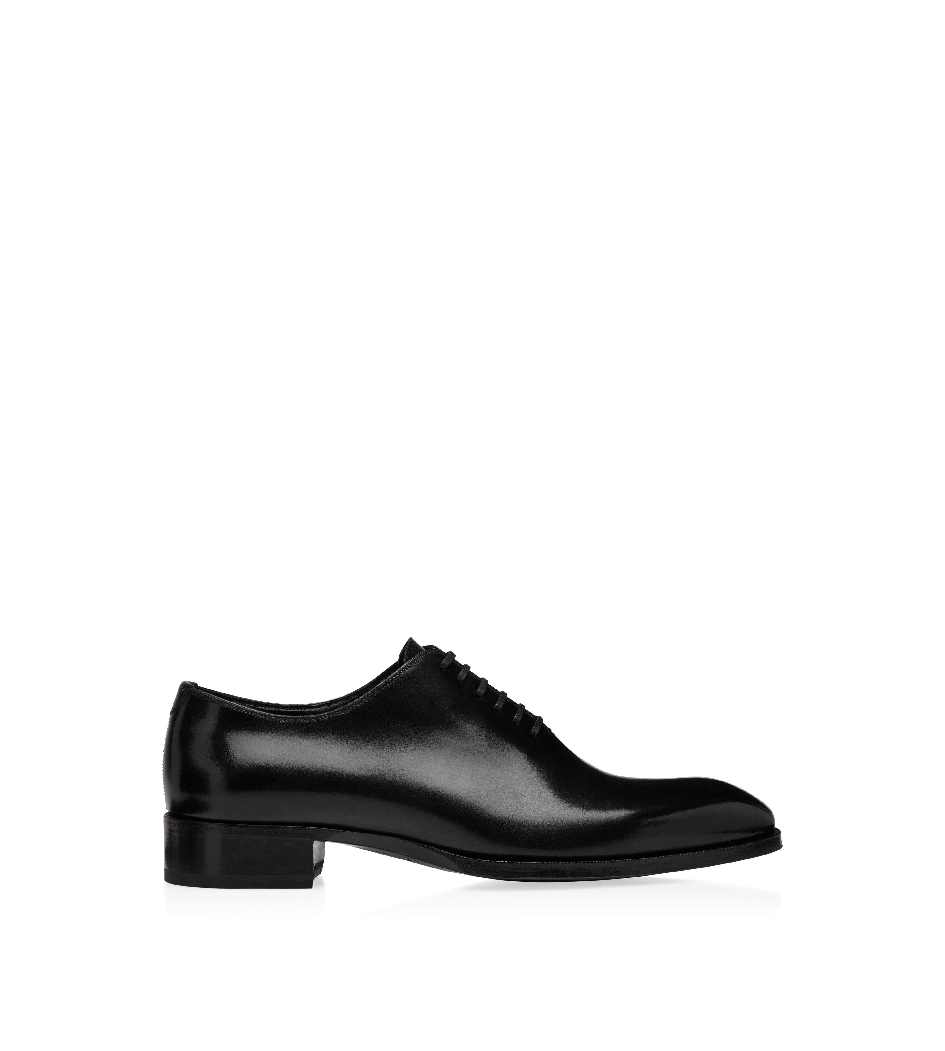 Tom Ford Burnished Leather Elkan Lace Up