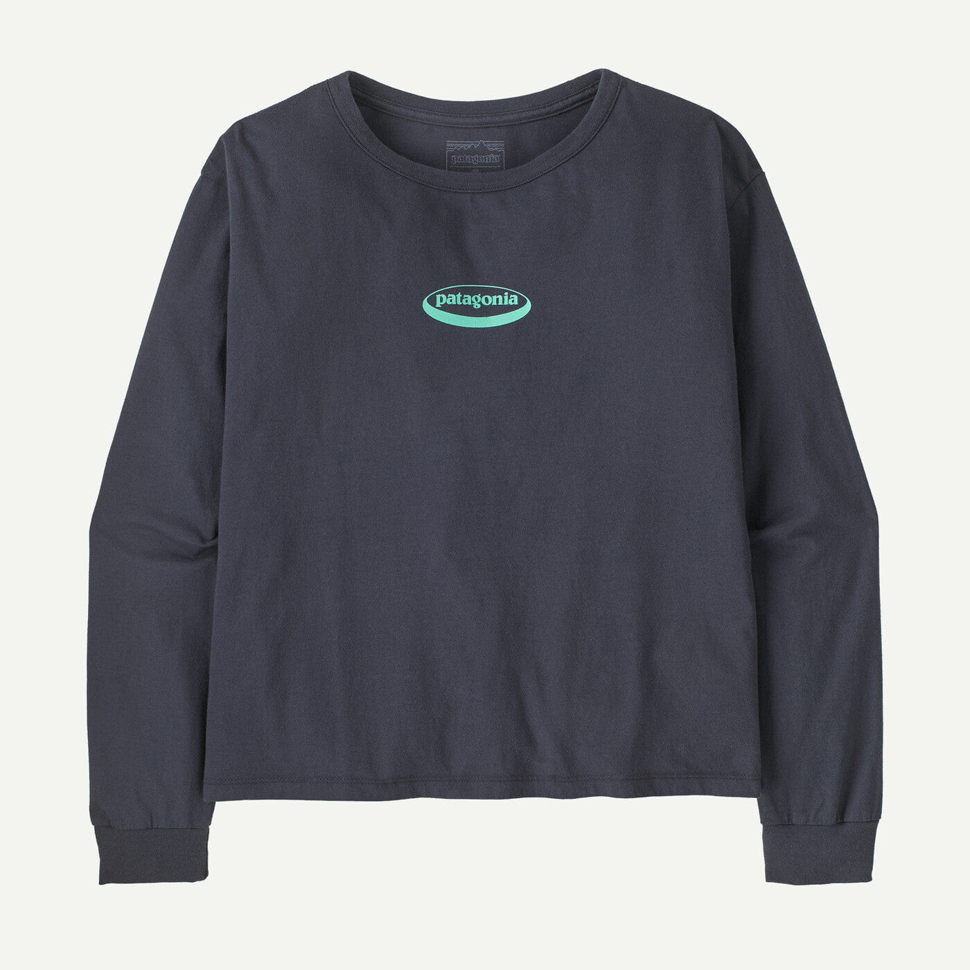 Patagonia W'S Long-Sleeved '95 Oval Logo Easy-Cut T-Shirt