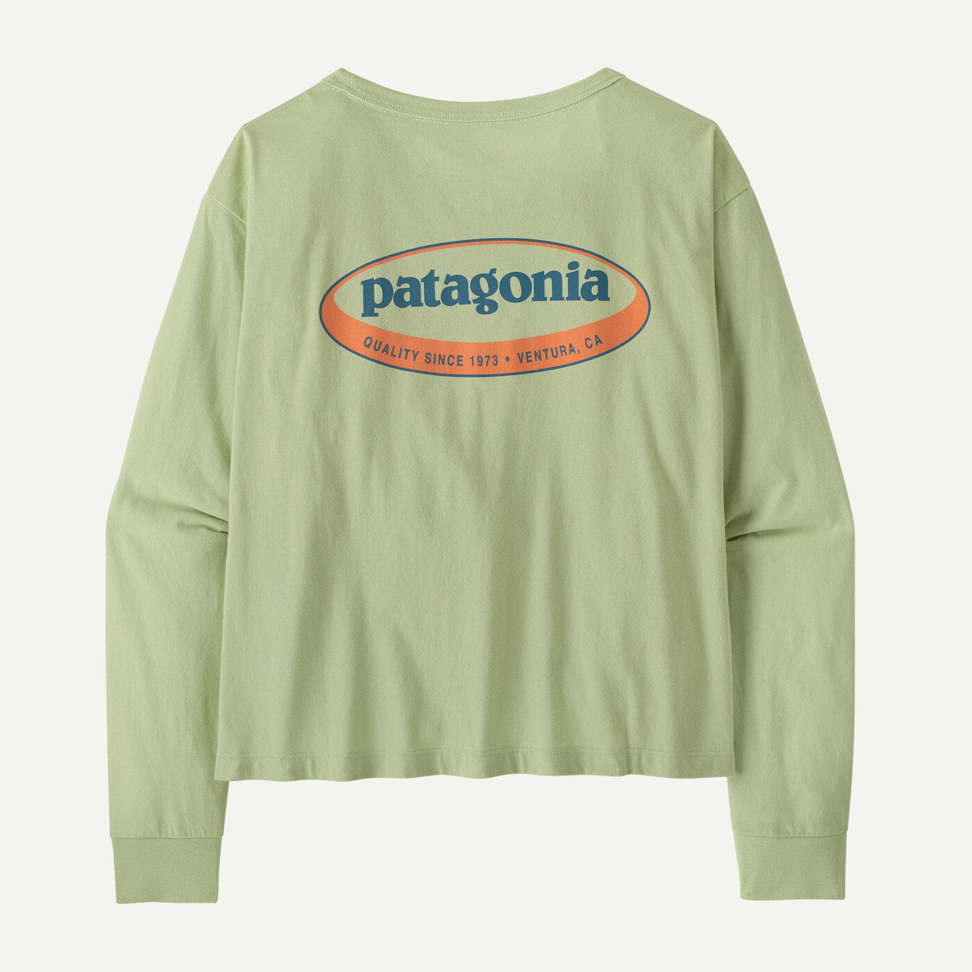 Patagonia W'S Long-Sleeved '95 Oval Logo Easy-Cut T-Shirt