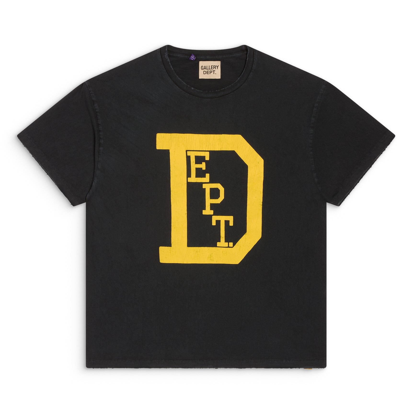 Gallery Dept University Graphic Tee Washed Black