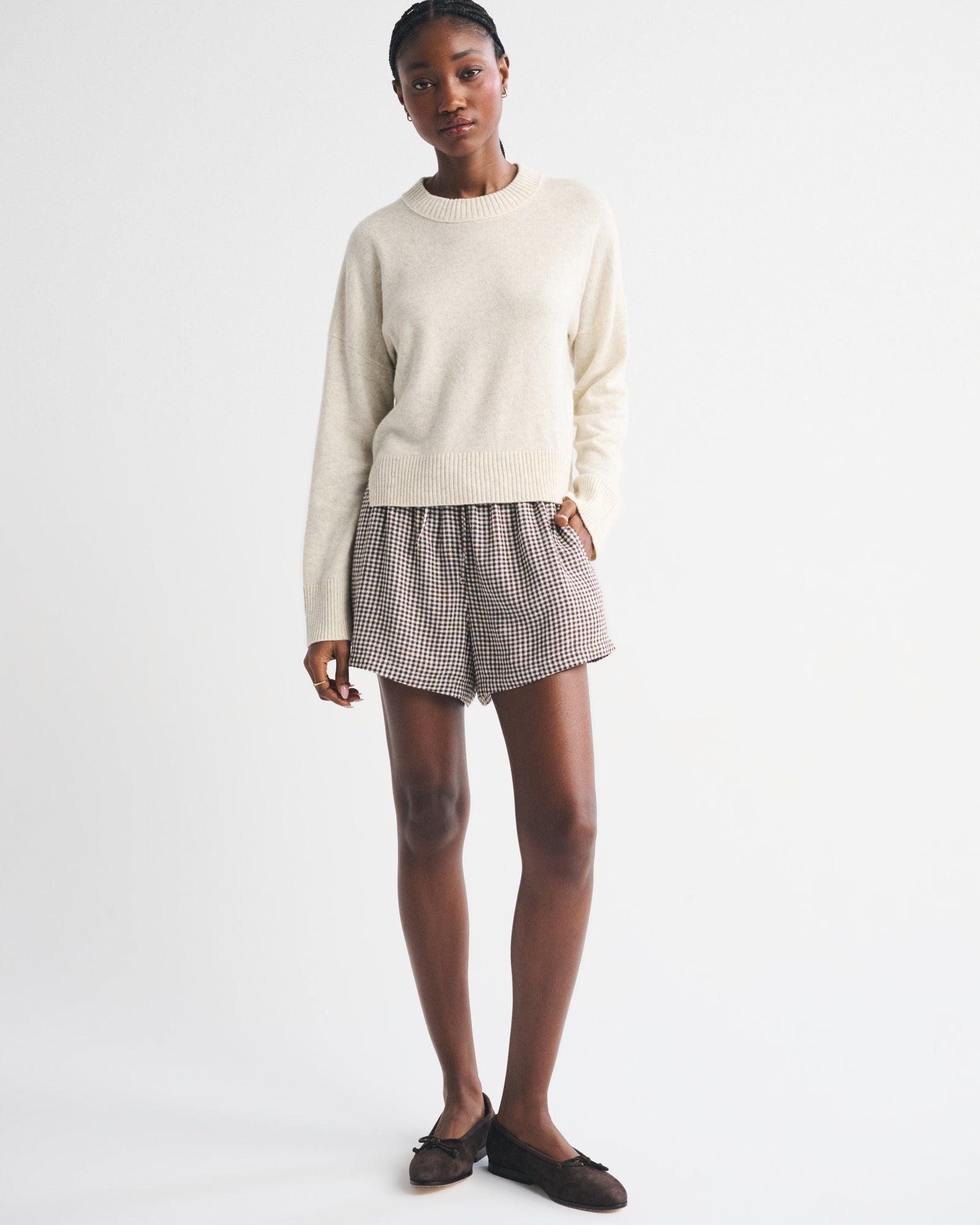 Abercrombie Cashmere Crew Sweater