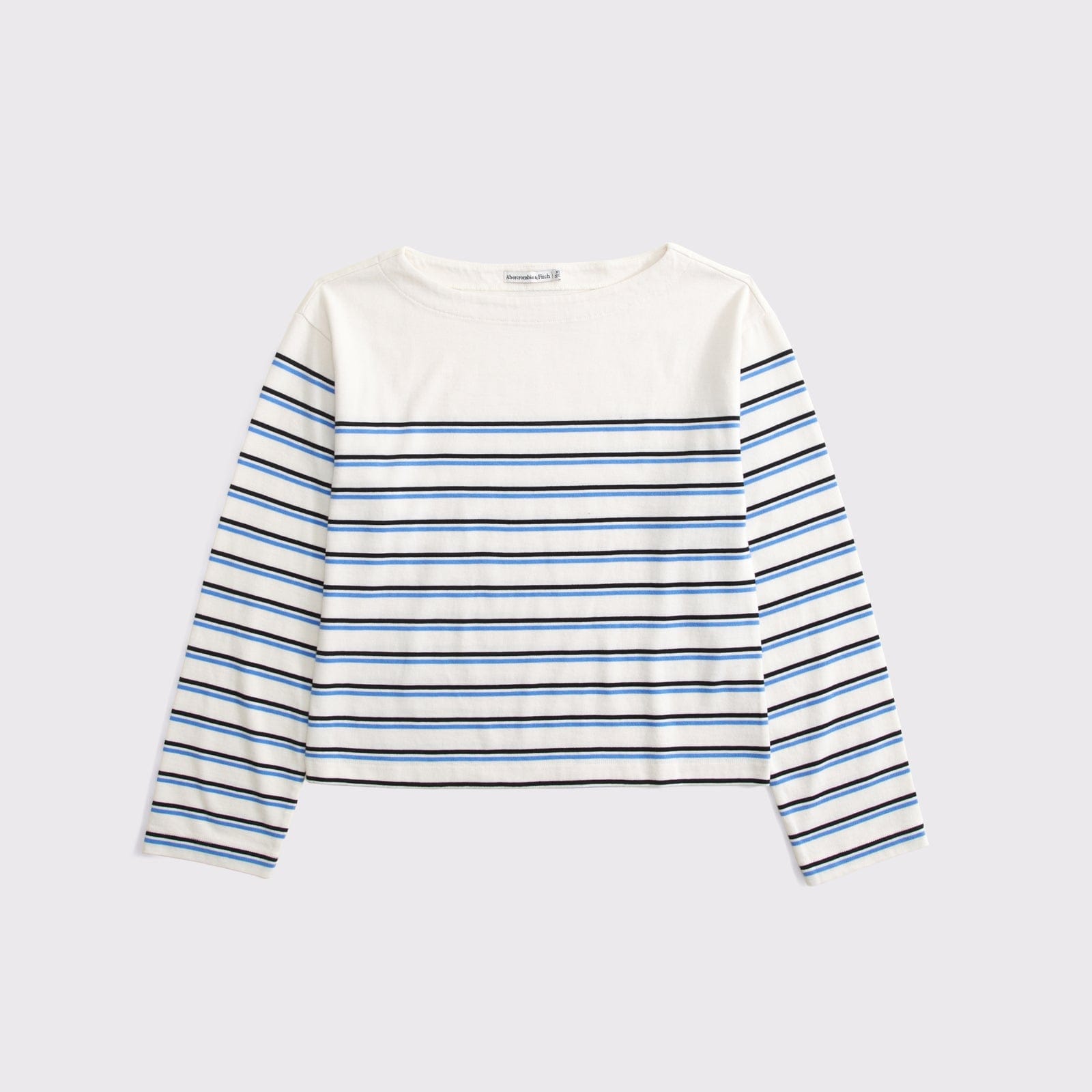 Abercrombie Long-Sleeve Mariner Boat Neck Tee