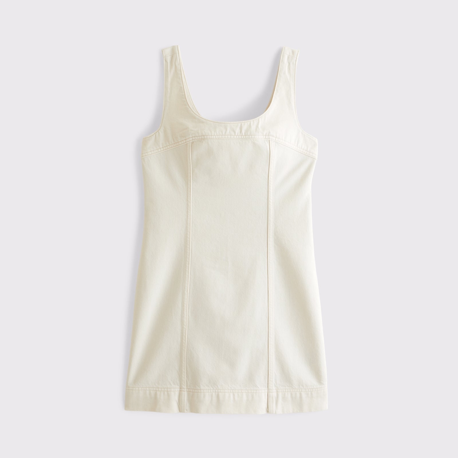 Abercrombie Denim Scoop Neck Mini Dress