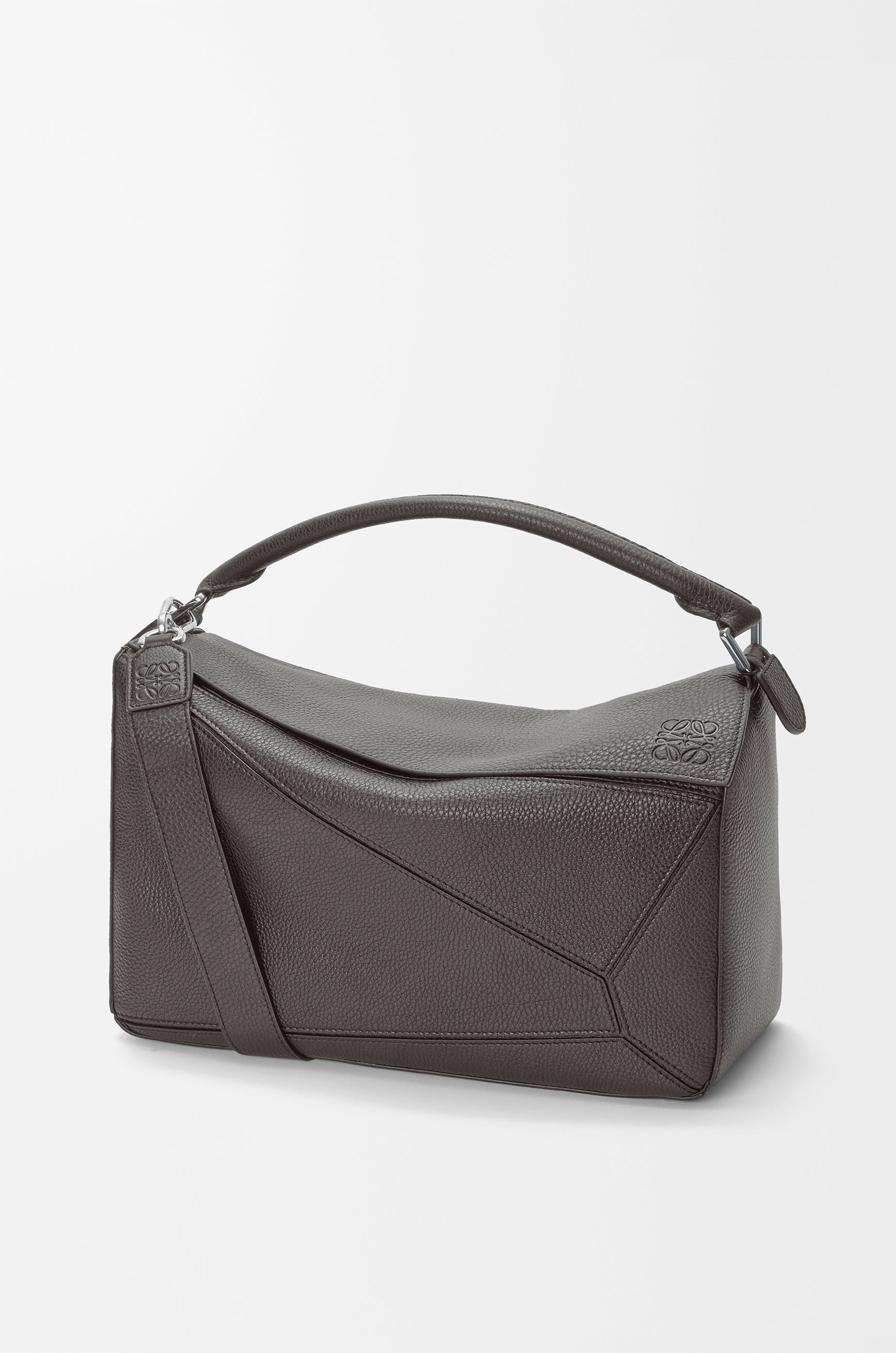Loewe Large Puzzle bag in supple grained calfskin