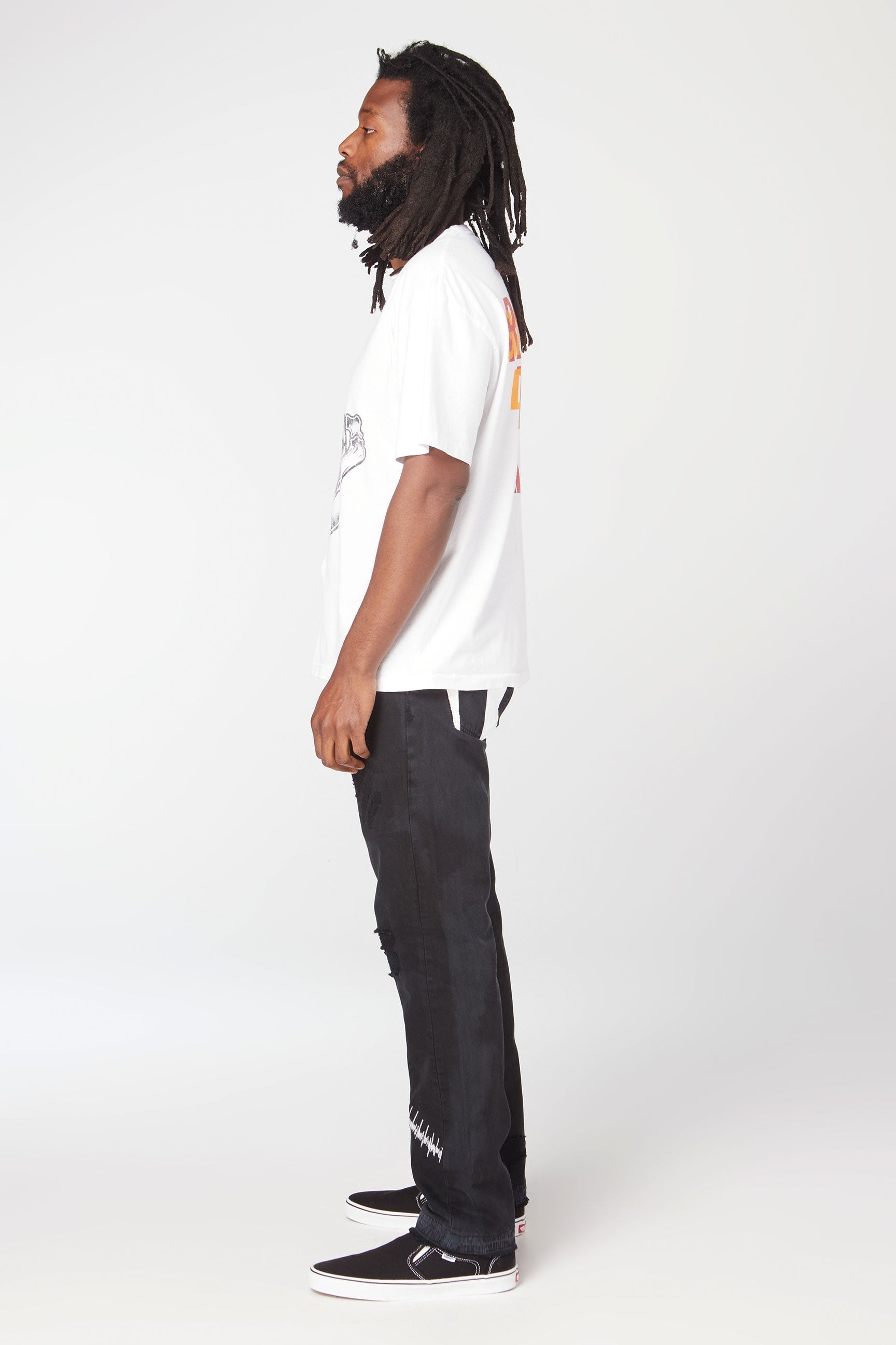 Gallery Dept Fuck Face Denim Black